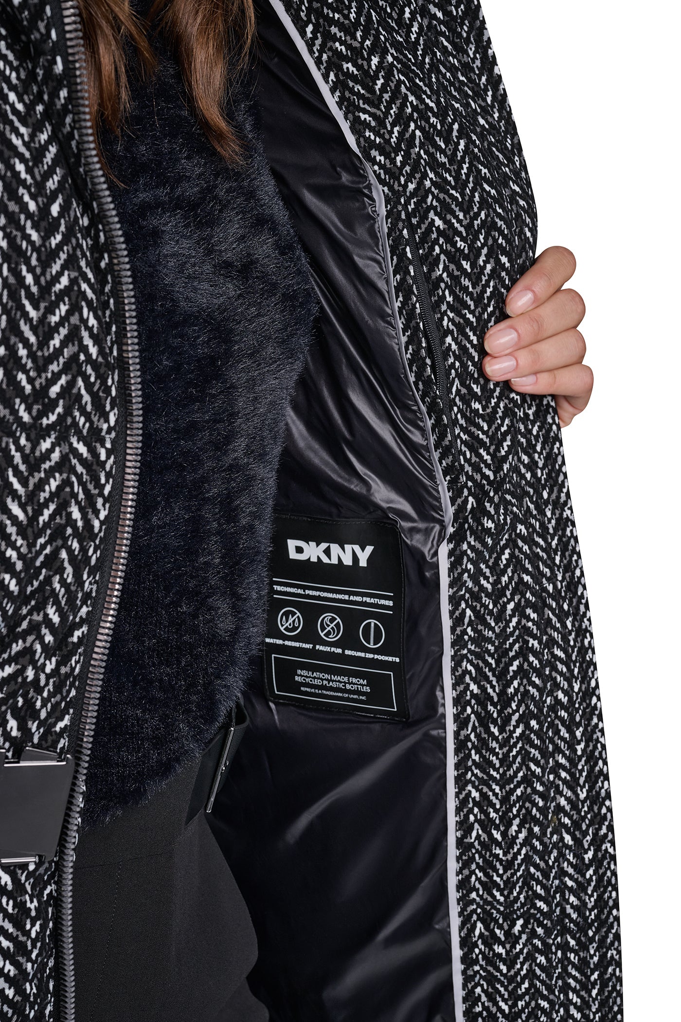 MAXI PUFFER WITH BELT VIEW 7