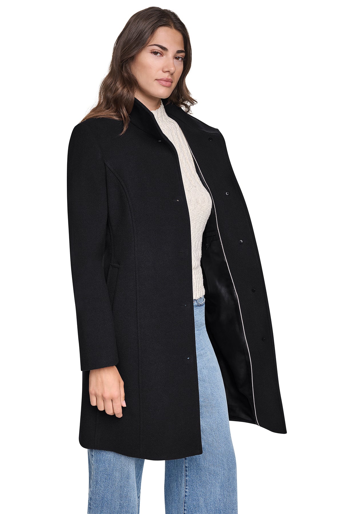 CLASSIC STAND COLLAR TAILORED WALKER VIEW 2