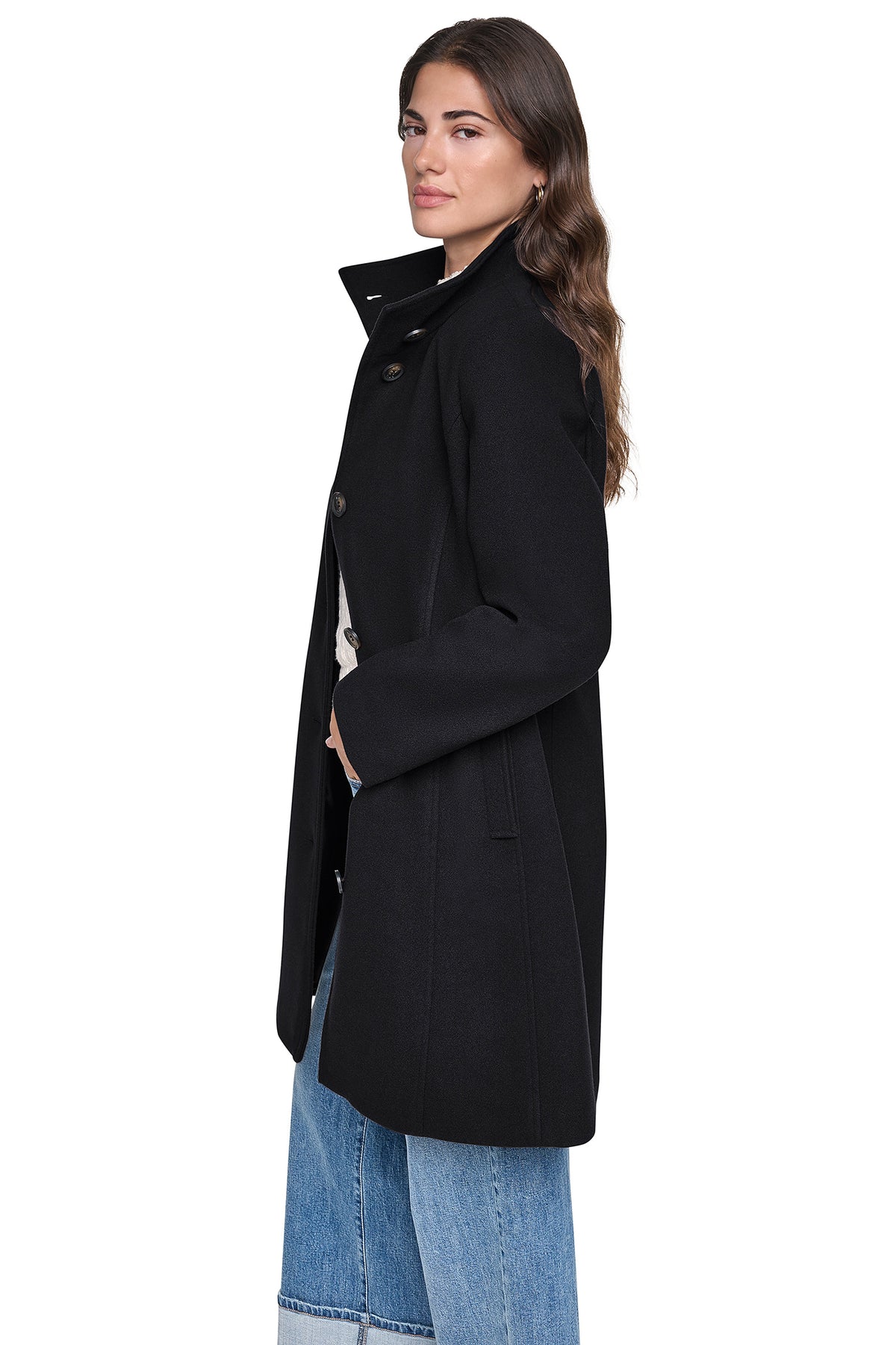 CLASSIC STAND COLLAR TAILORED WALKER VIEW 2