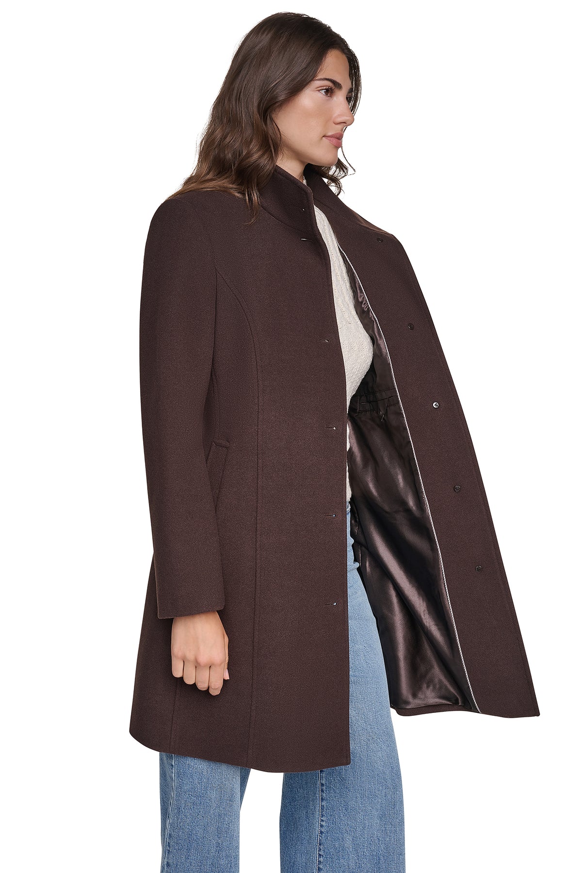 CLASSIC STAND COLLAR TAILORED WALKER VIEW 2