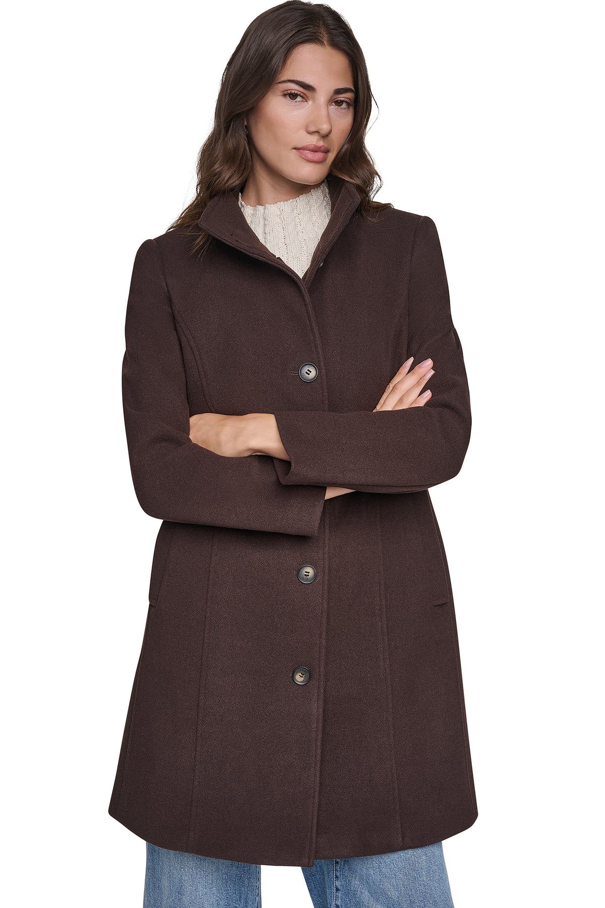 CLASSIC STAND COLLAR TAILORED WALKER VIEW 2
