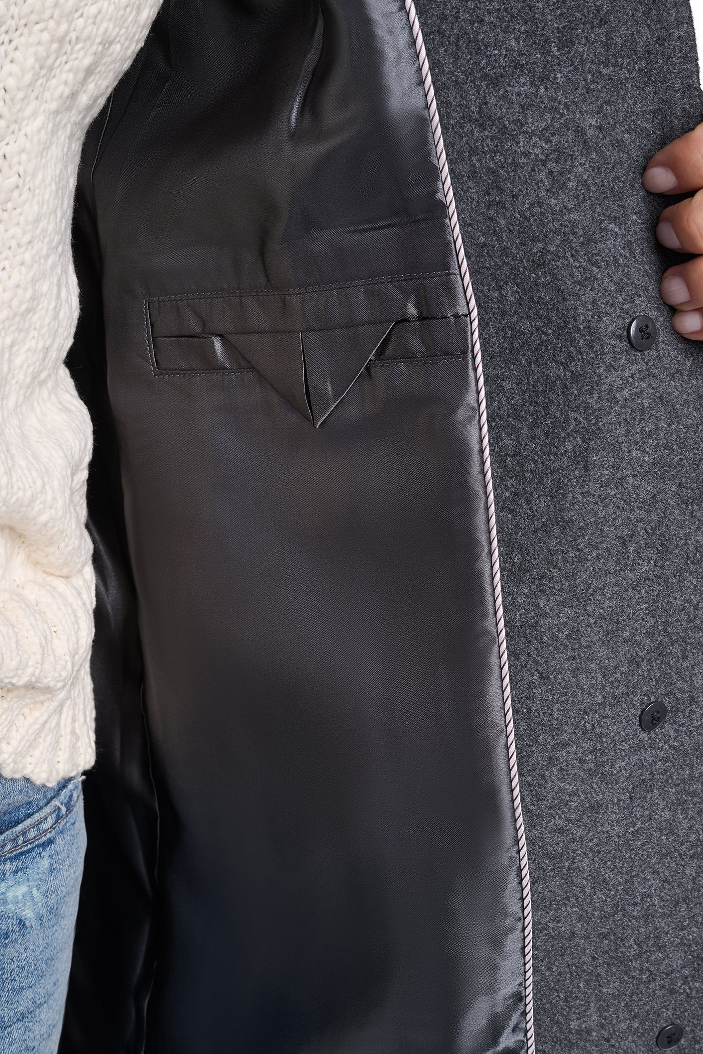 STAND COLLAR COAT VIEW 8