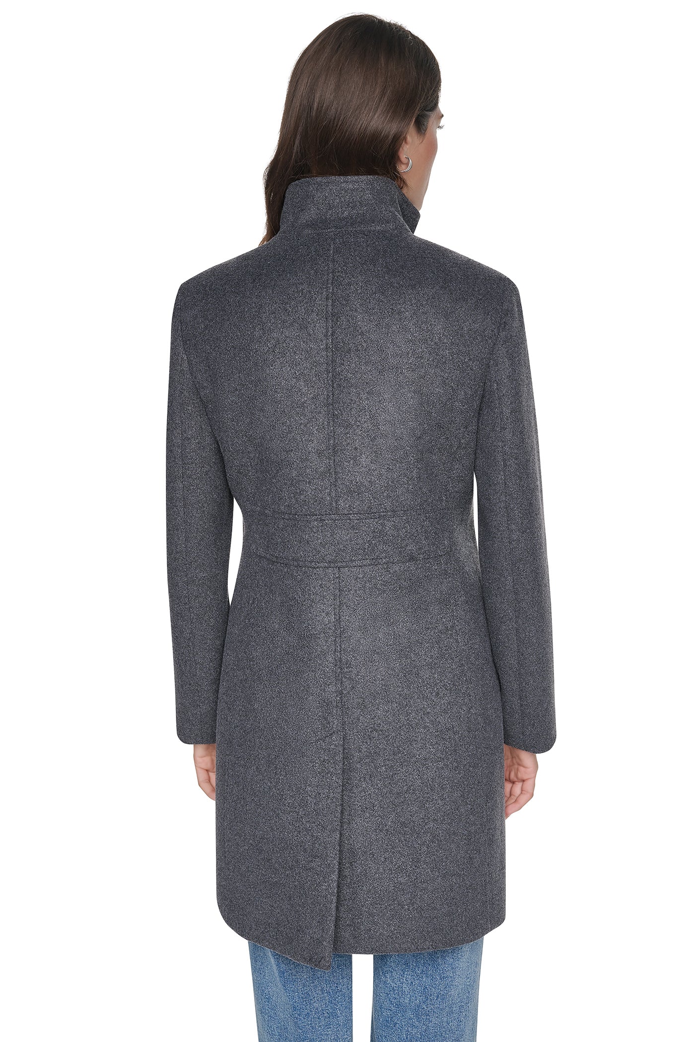 STAND COLLAR COAT VIEW 3