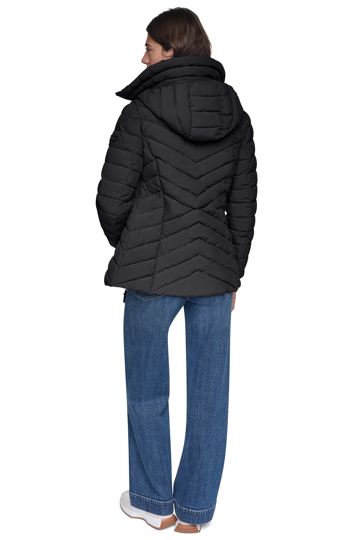 LIGHT WEIGHT PUFFER WITH BIB VIEW 2