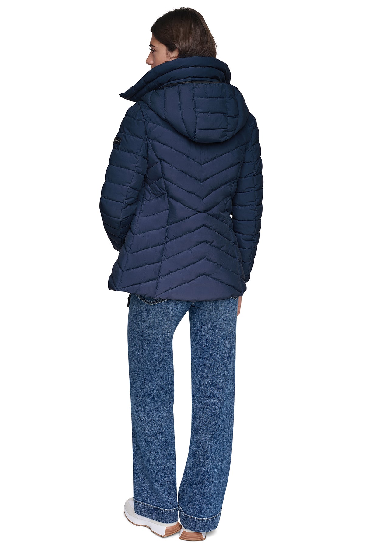 LIGHT WEIGHT PUFFER WITH BIB VIEW 2