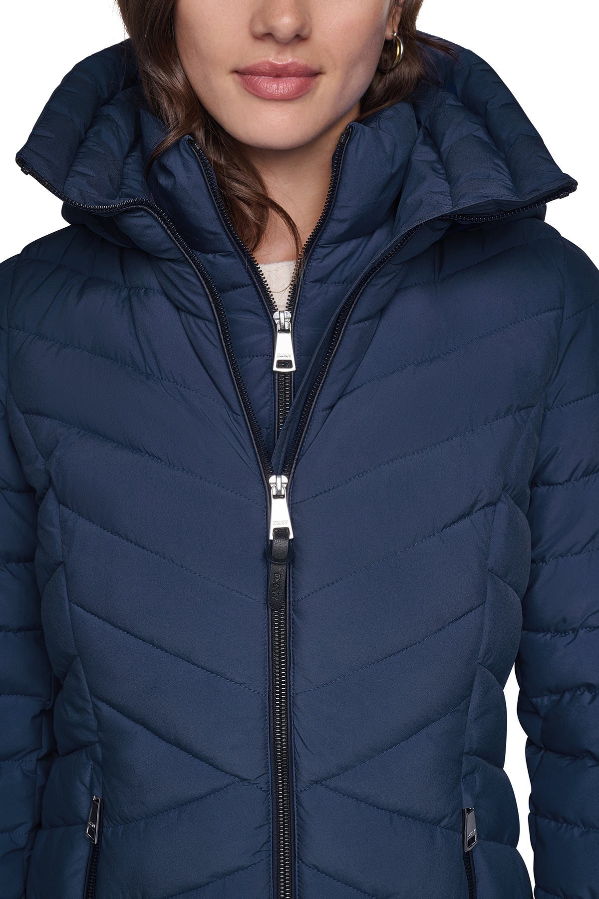LIGHT WEIGHT PUFFER WITH BIB VIEW 2