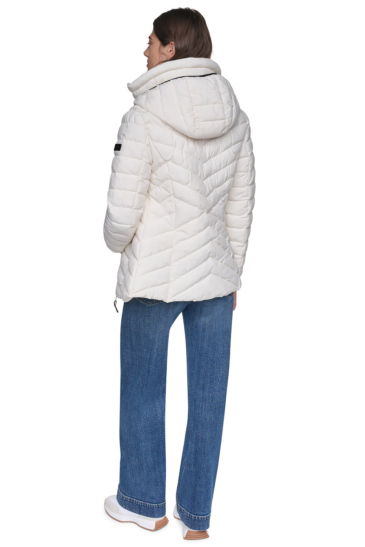 LIGHT WEIGHT PUFFER WITH BIB VIEW 2