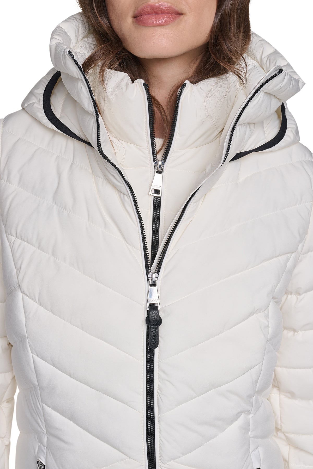 LIGHT WEIGHT PUFFER WITH BIB VIEW 2
