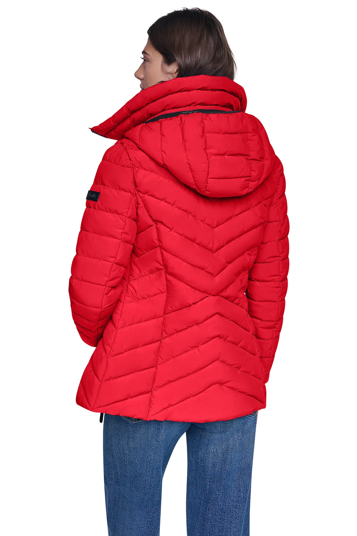 LIGHT WEIGHT PUFFER WITH BIB VIEW 2