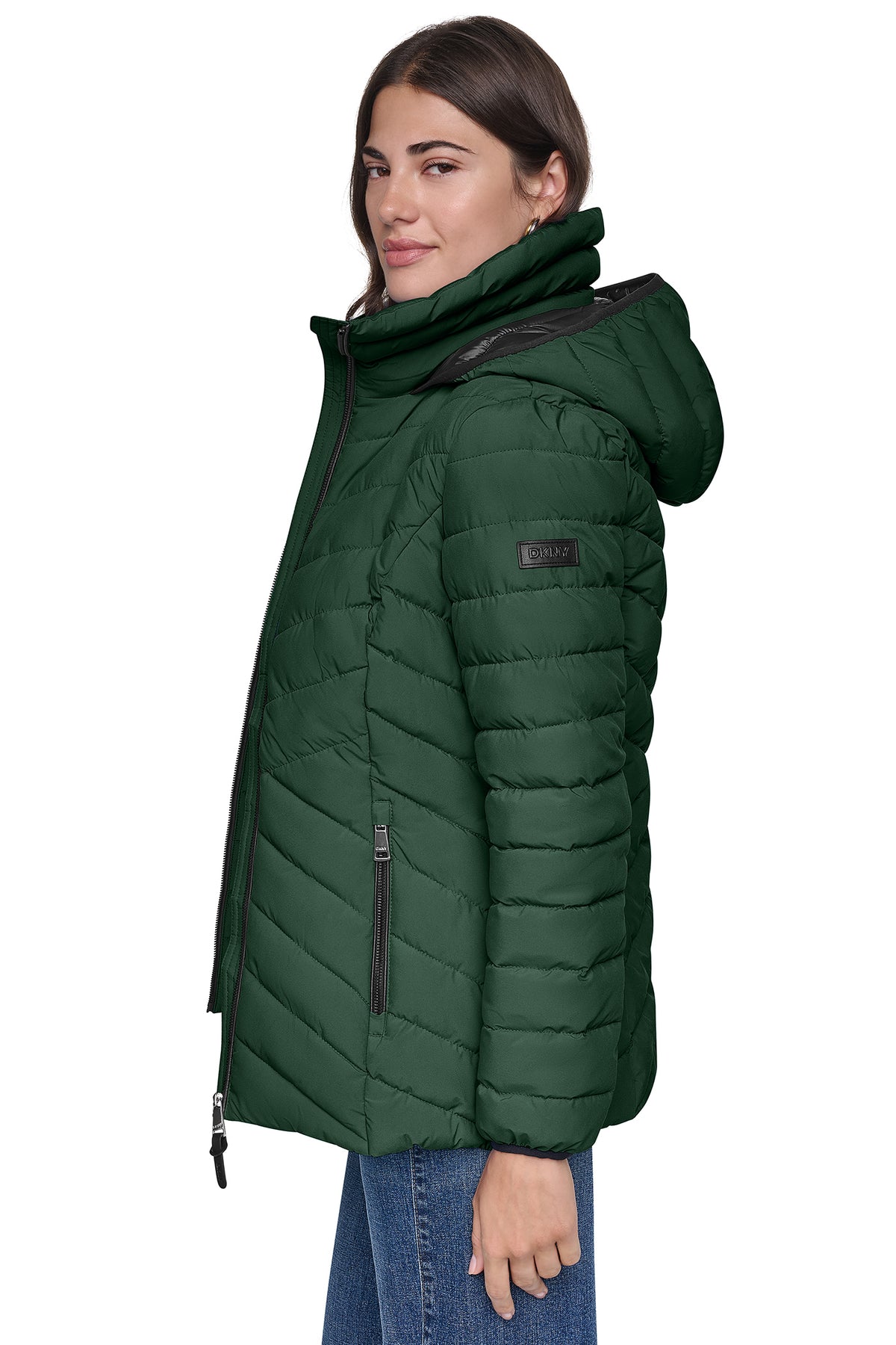 LIGHT WEIGHT PUFFER WITH BIB View 2 | Fall Collection