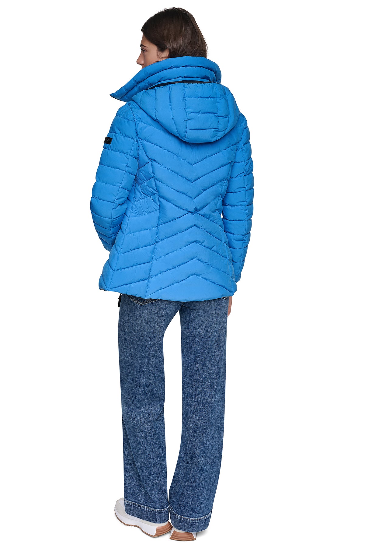 LIGHT WEIGHT PUFFER WITH BIB VIEW 2