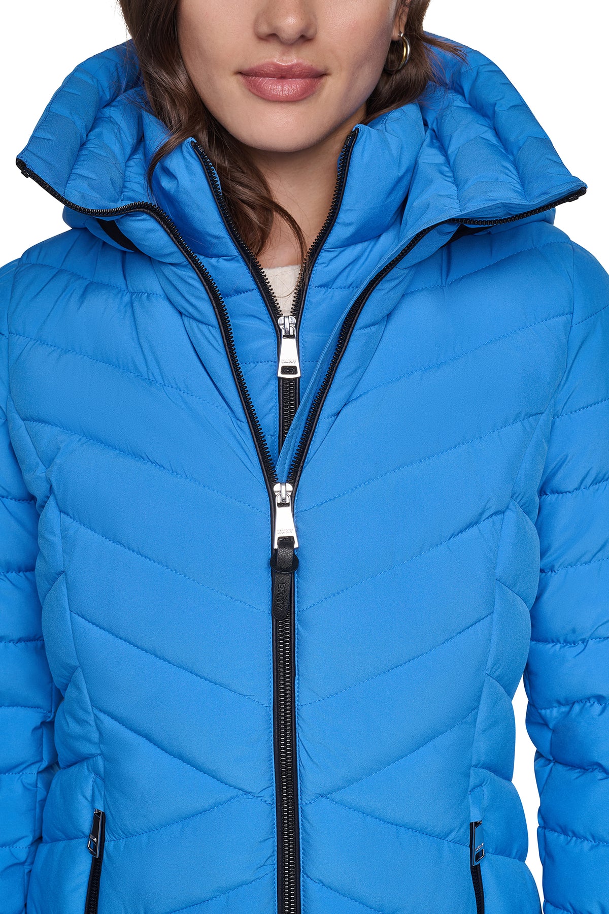 LIGHT WEIGHT PUFFER WITH BIB VIEW 2