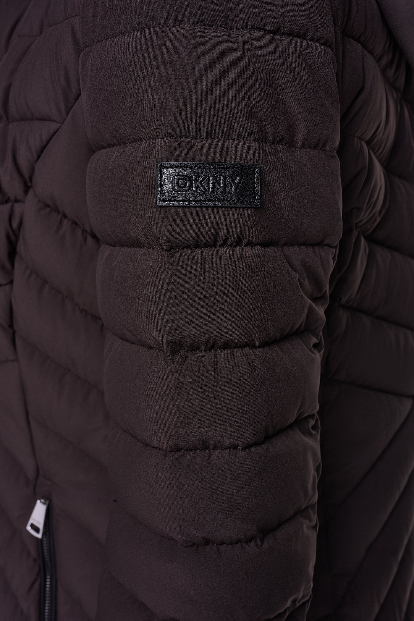 HOODED STAND COLLAR PUFFER VIEW 12