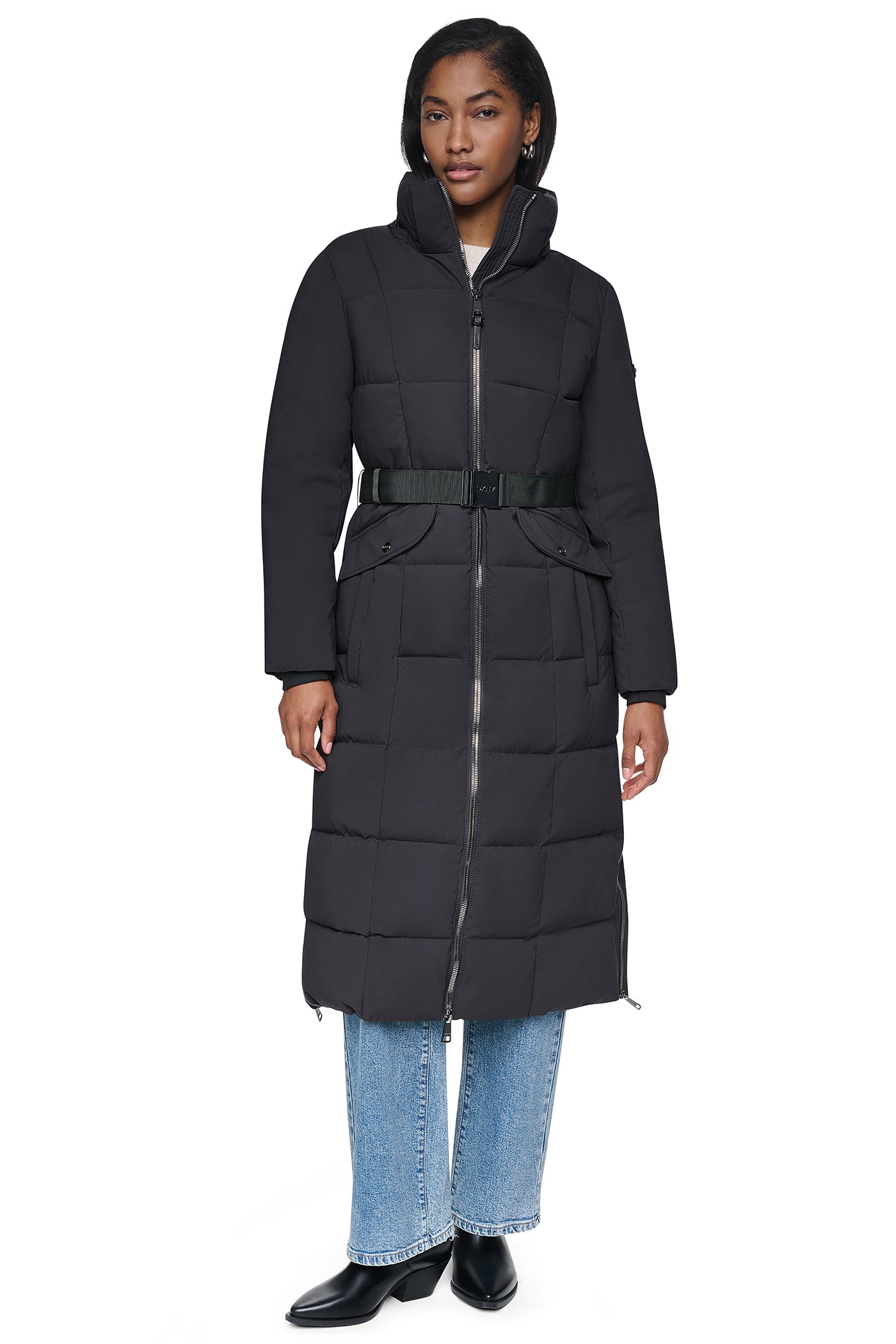MAXI PUFFER WITH BELT VIEW 8