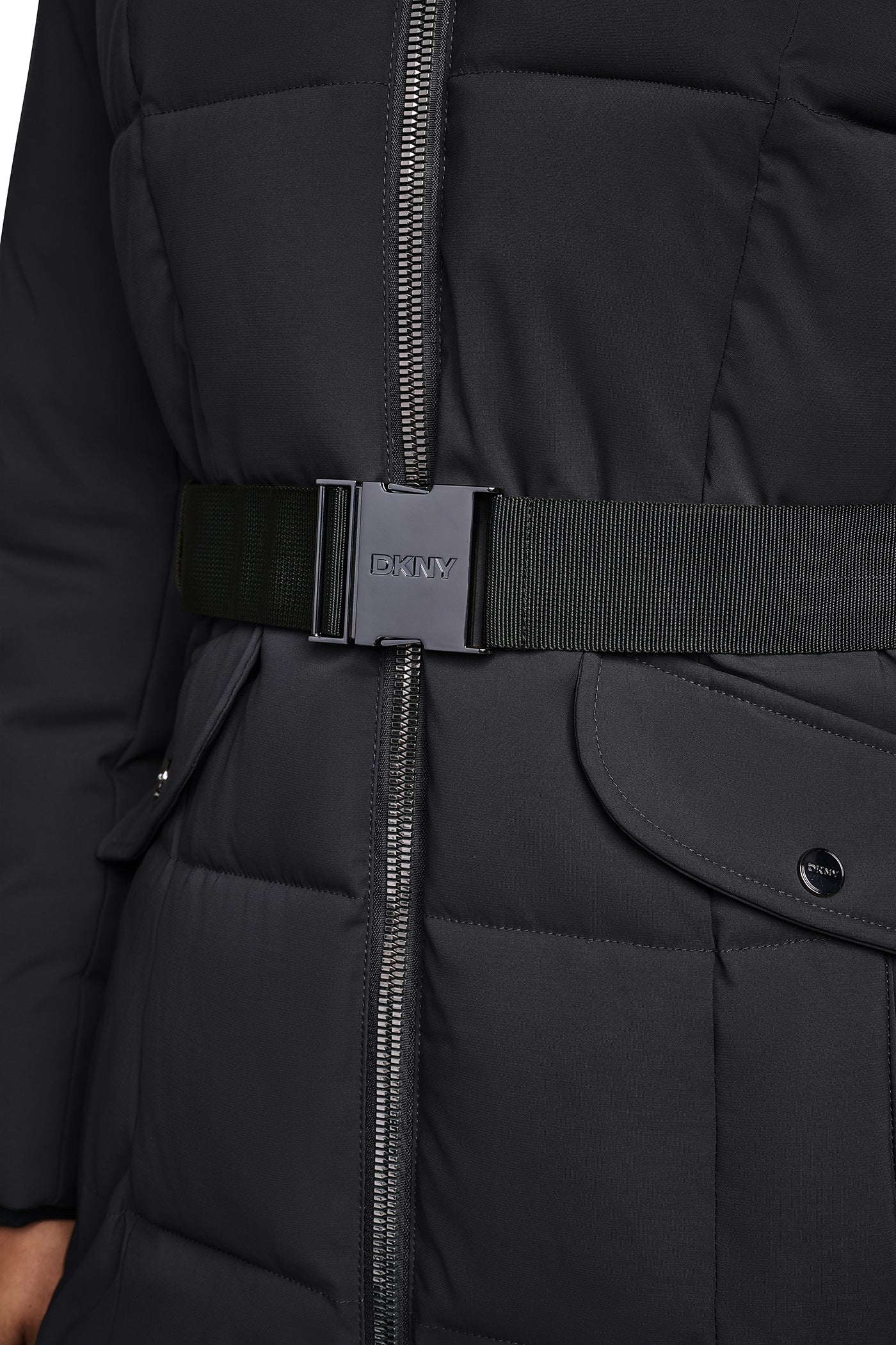 MAXI PUFFER WITH BELT VIEW 10