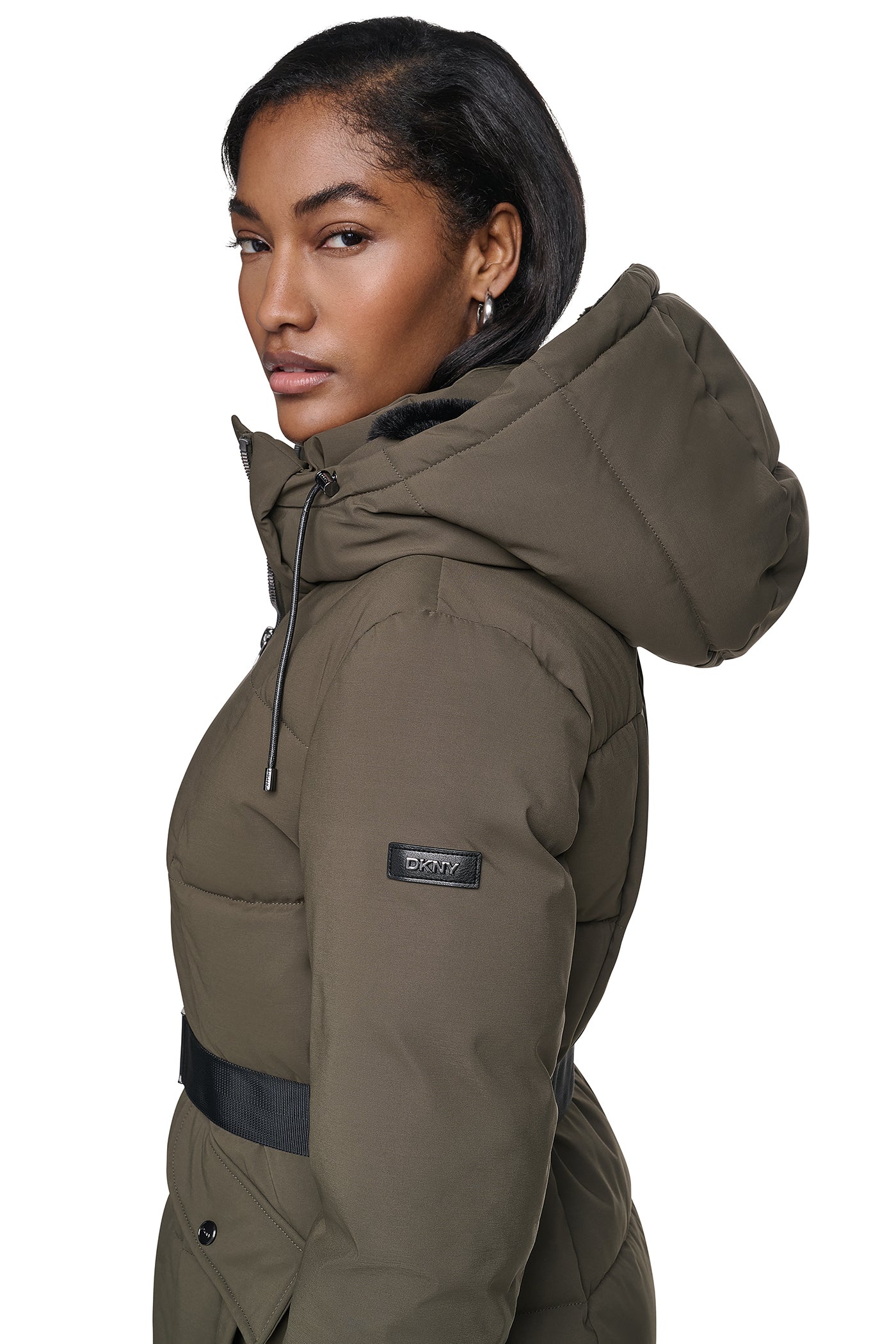 MAXI PUFFER WITH BELT VIEW 8