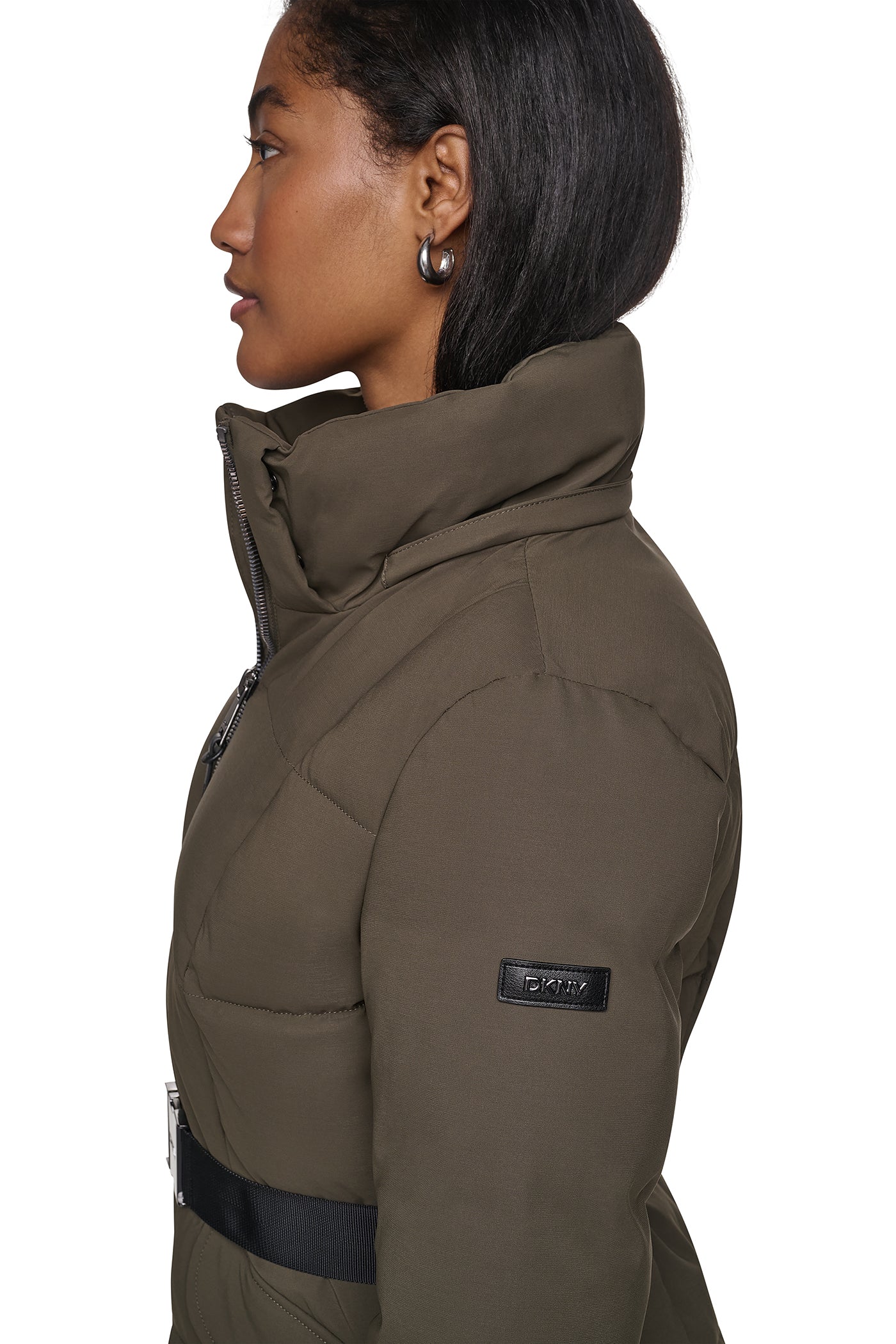 MAXI PUFFER WITH BELT VIEW 9
