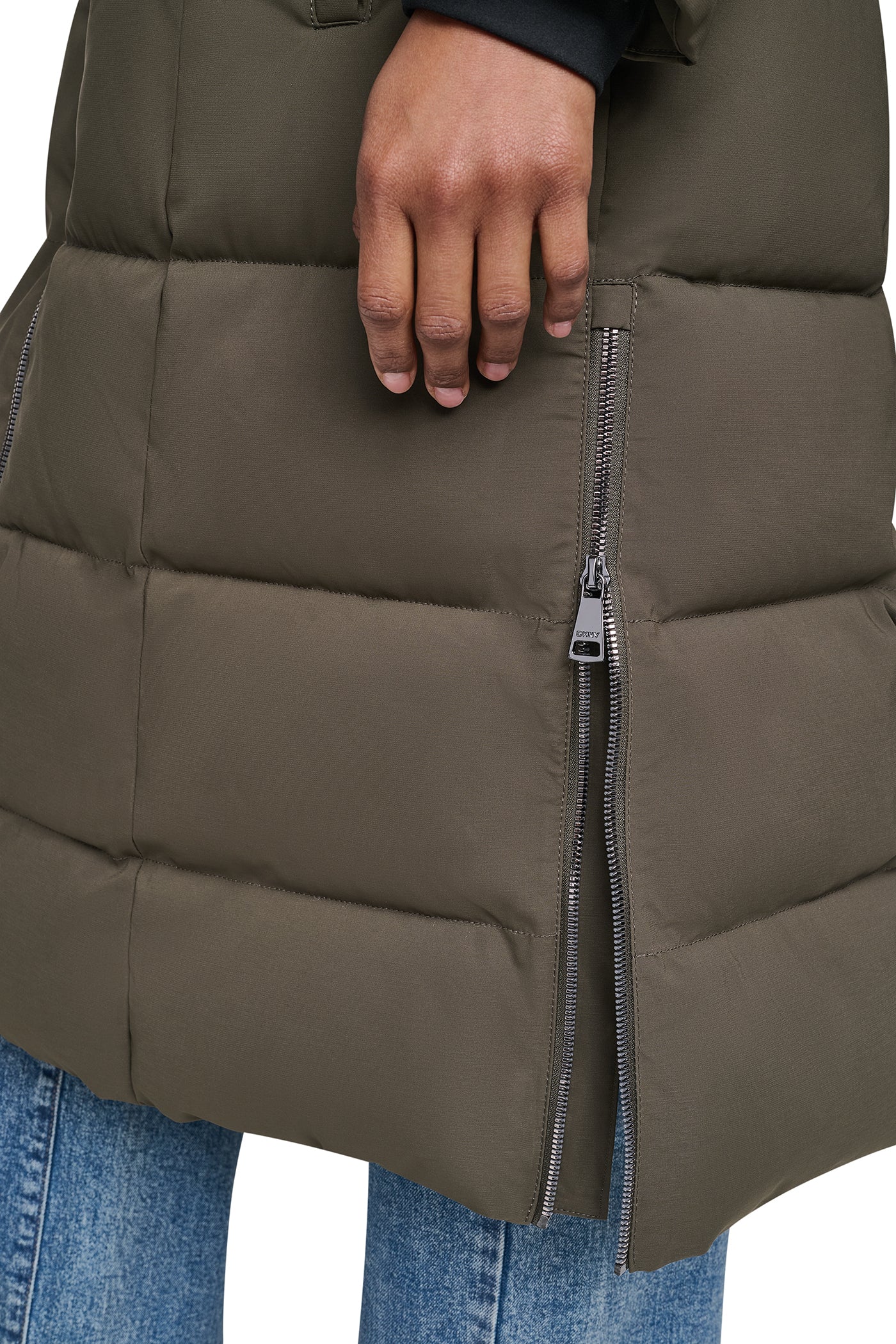 MAXI PUFFER WITH BELT VIEW 10