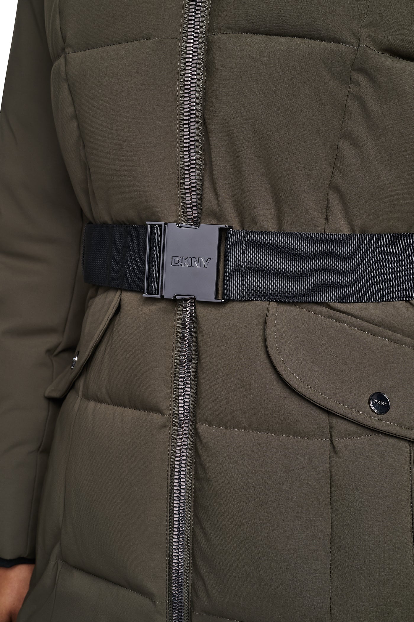 MAXI PUFFER WITH BELT VIEW 11