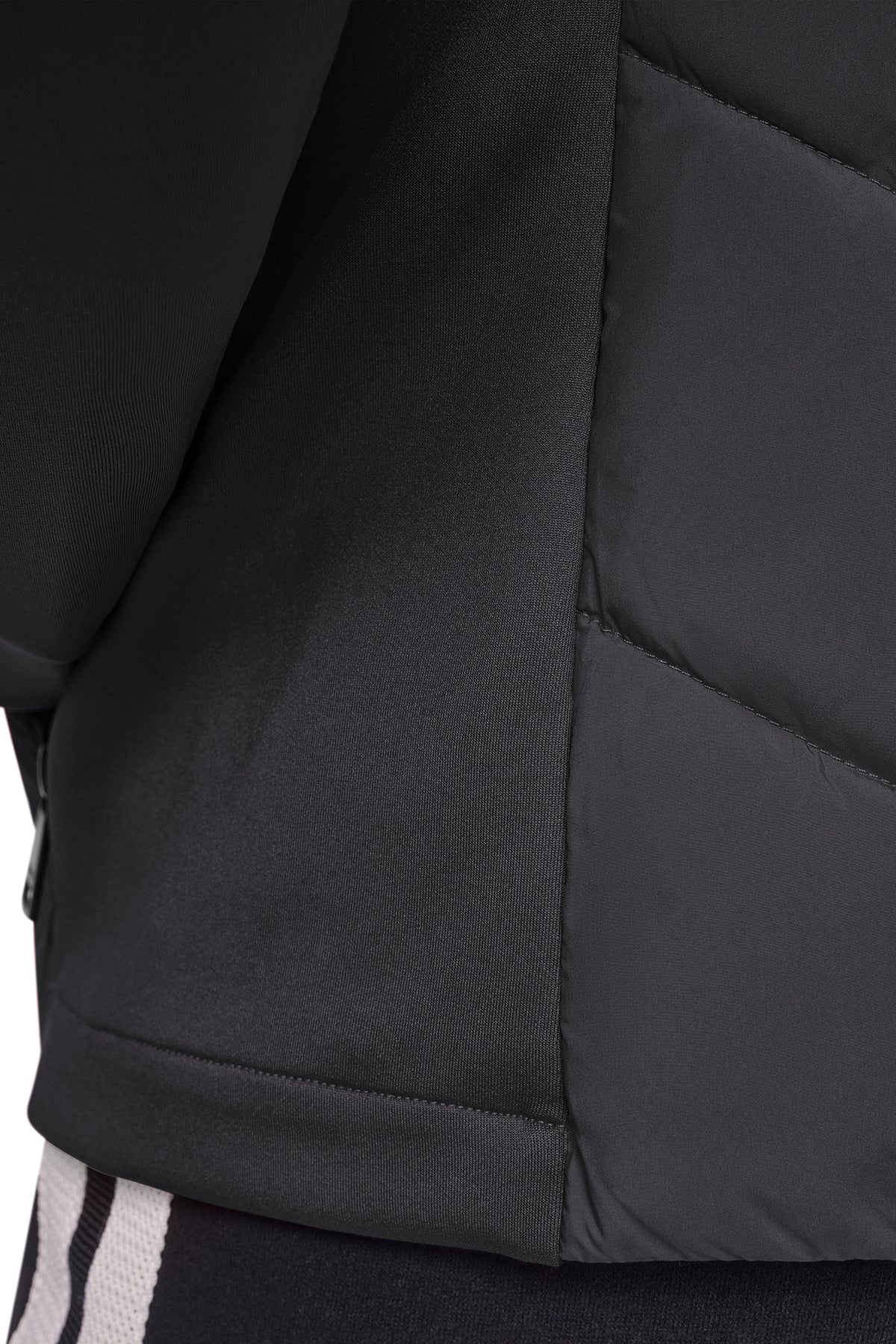 MIXED MEDIA PACKABLE JACKET VIEW 2