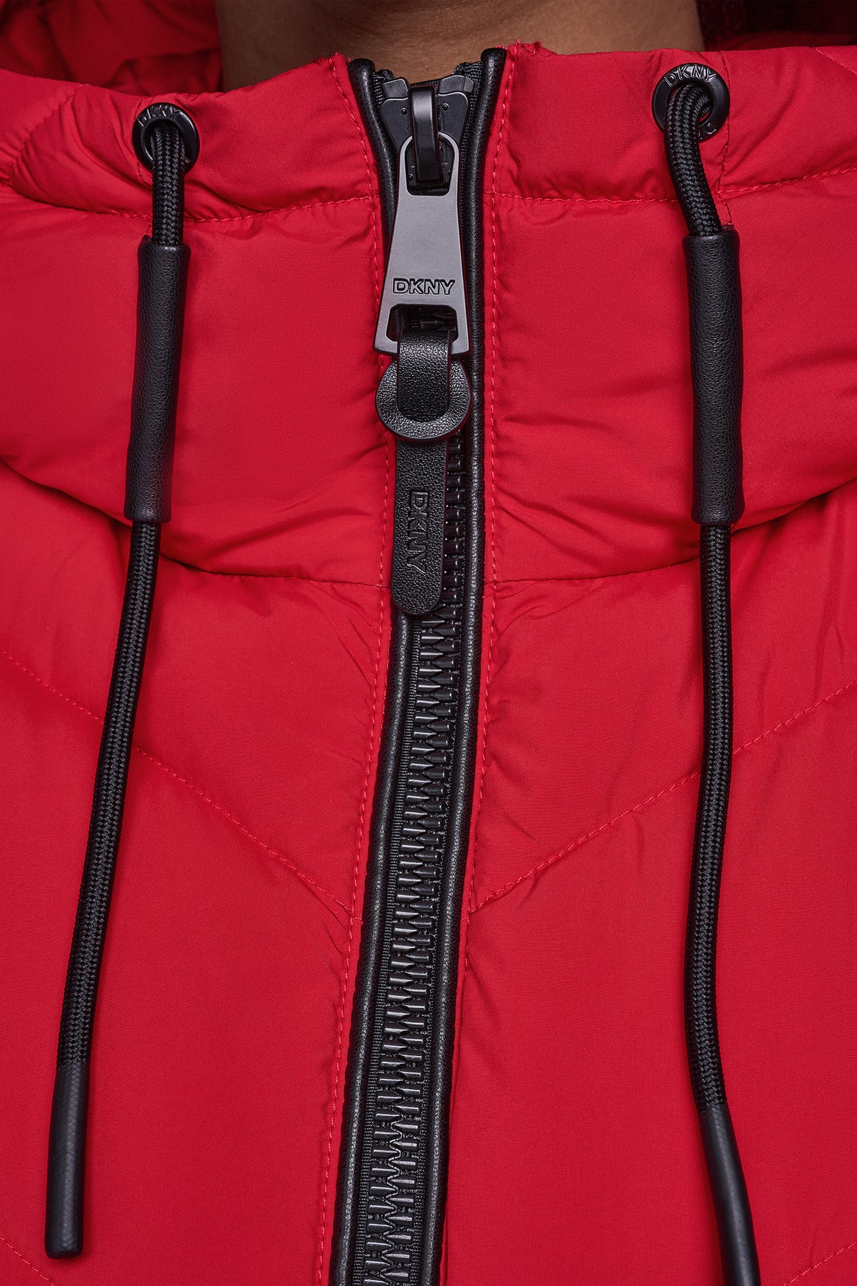 MIXED MEDIA PACKABLE JACKET VIEW 2