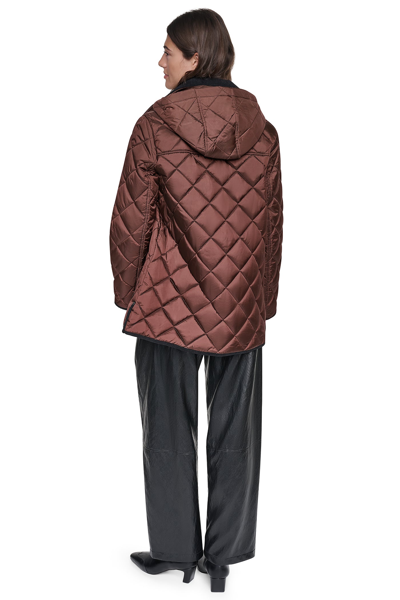 QUILTED BARN JACKET VIEW 5