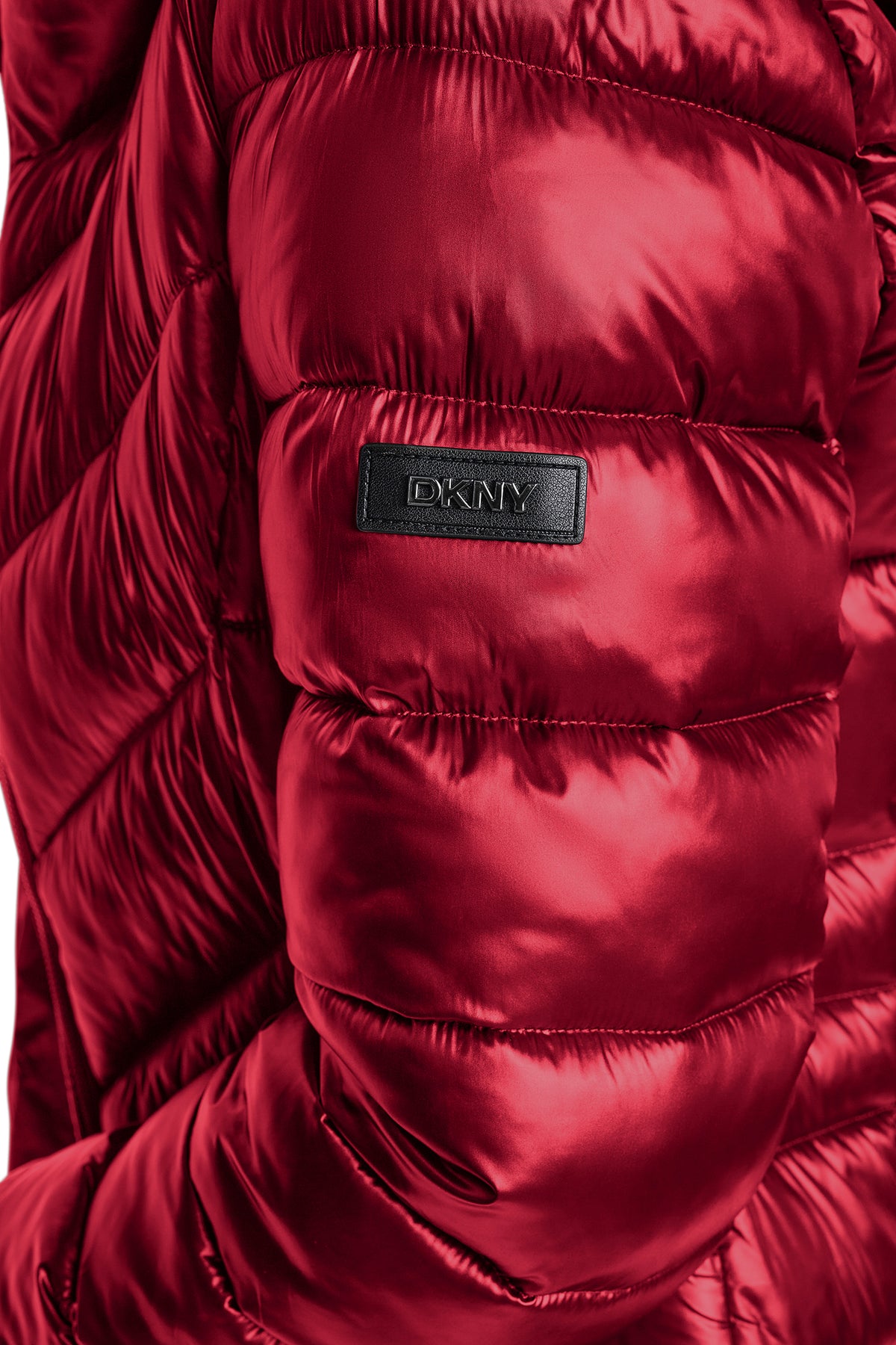 PEARLIZED CHEVRON PUFFER VIEW 2