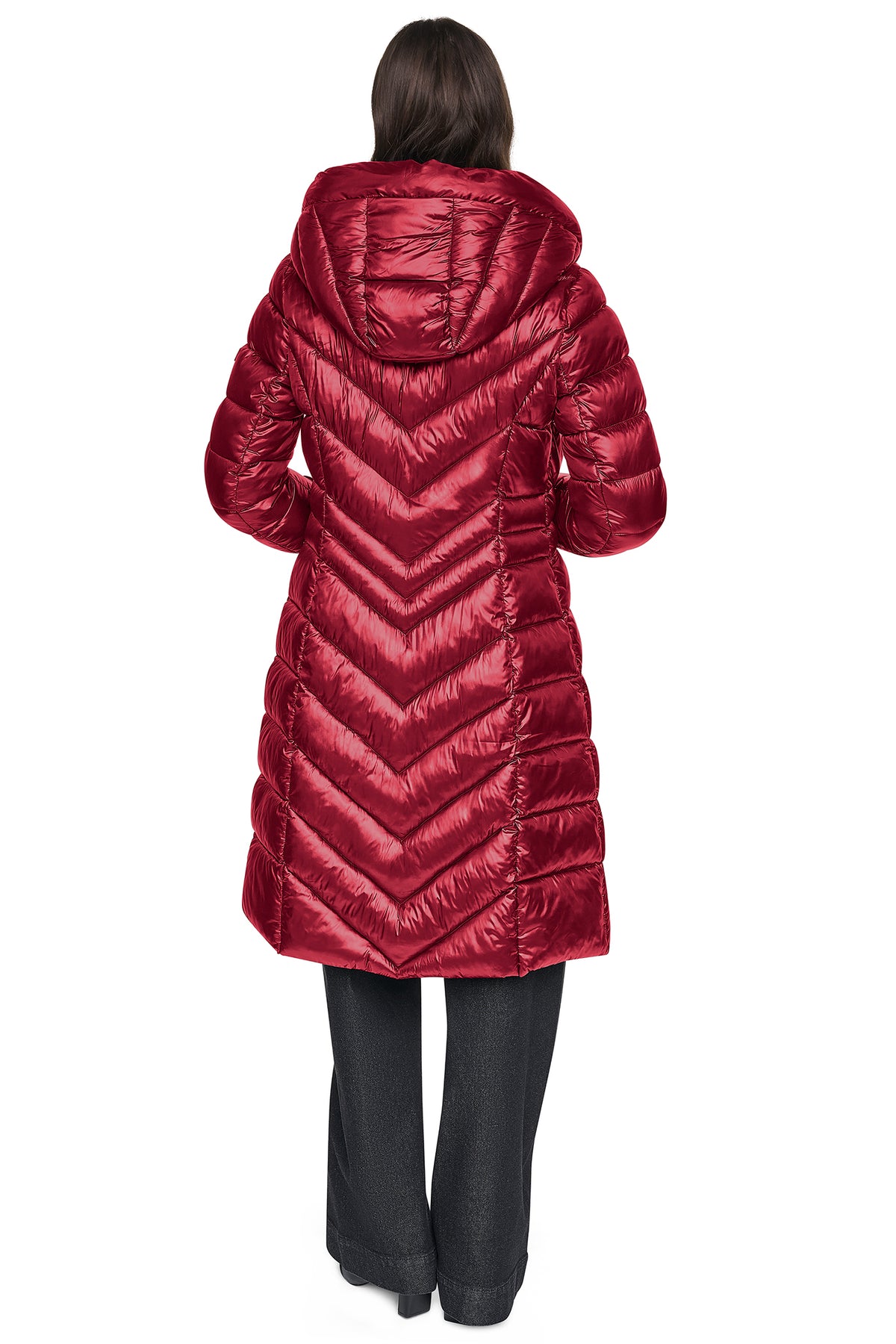 PEARLIZED CHEVRON PUFFER VIEW 2