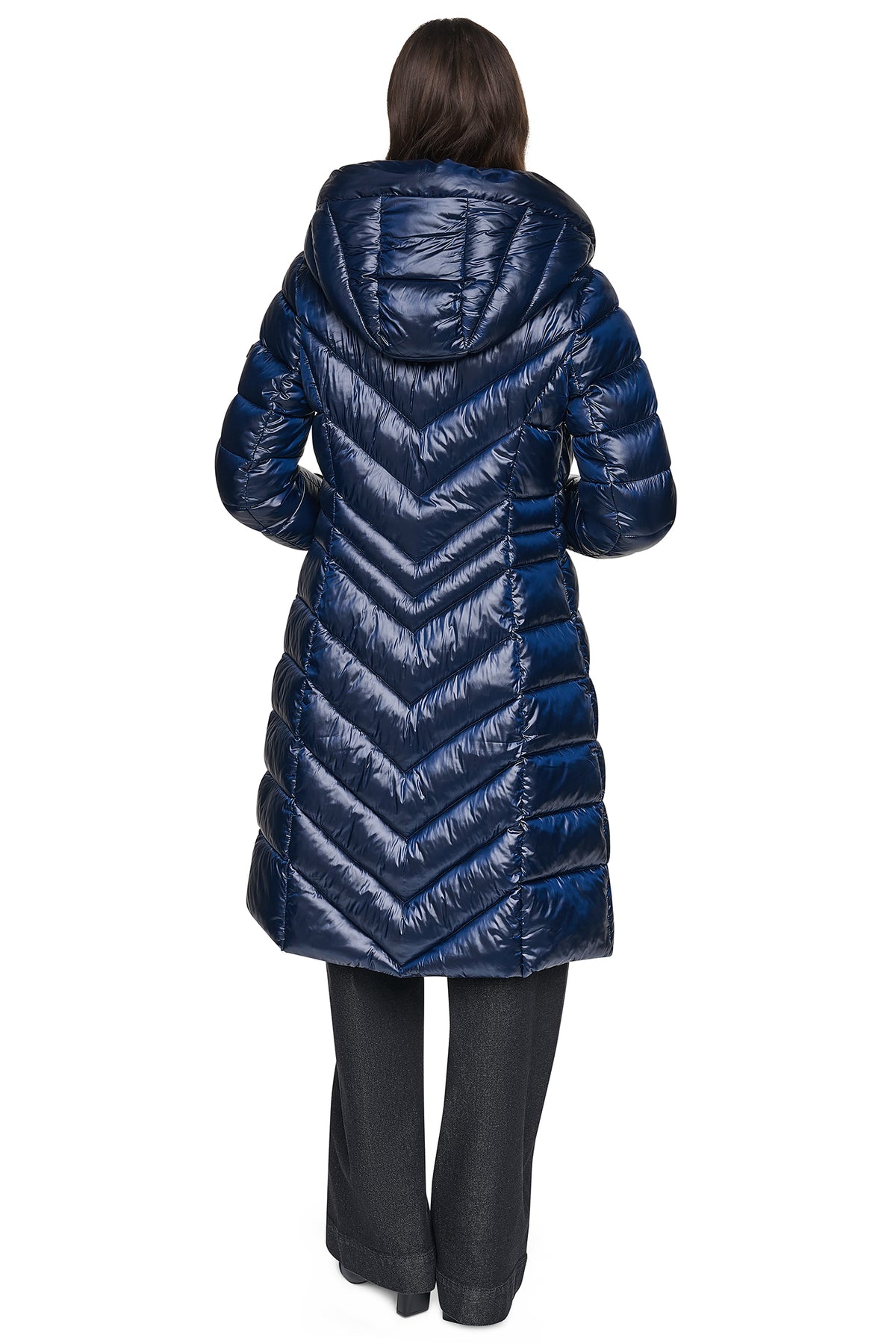 PEARLIZED CHEVRON PUFFER VIEW 2