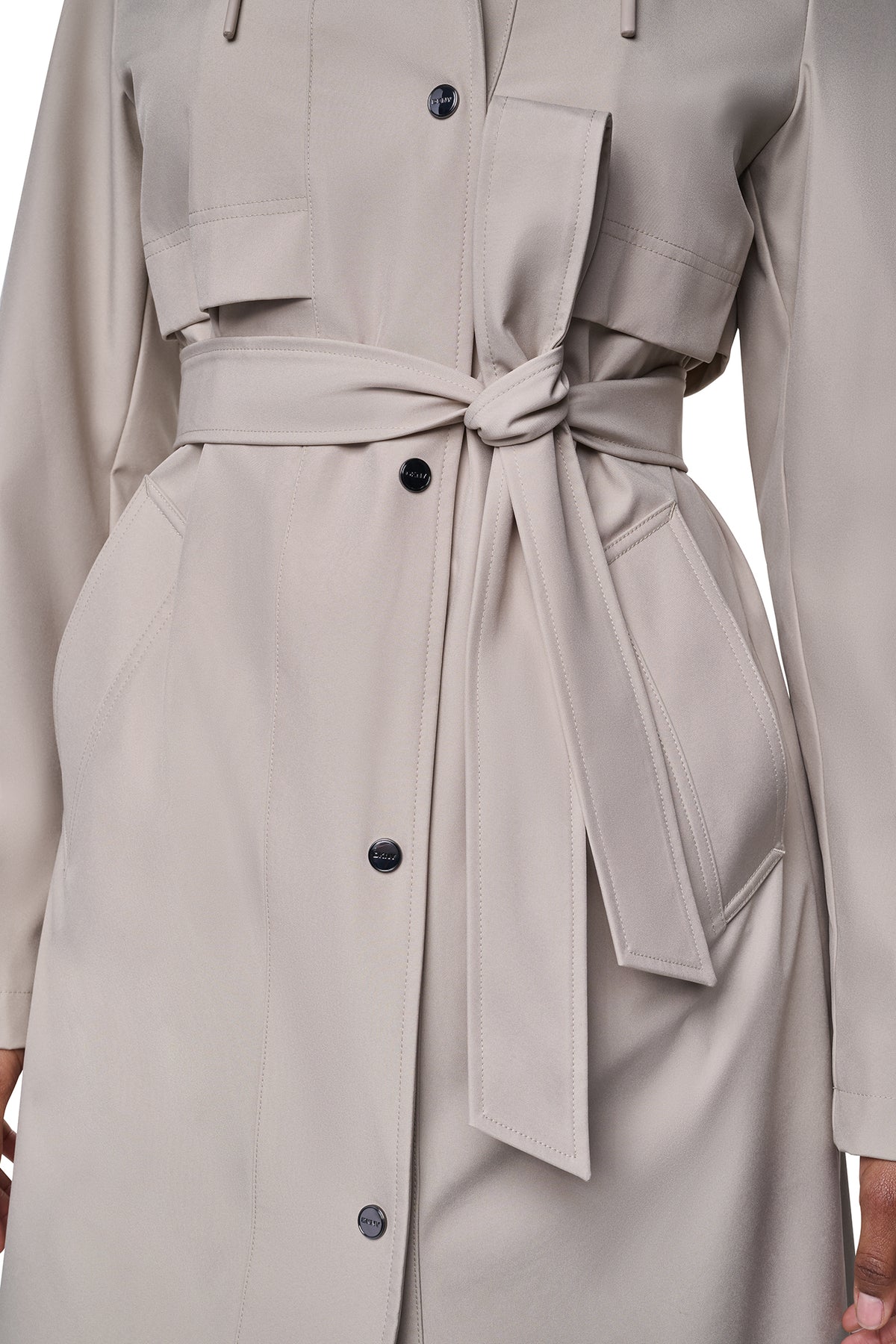 SOFTSHELL TRENCH WITH BIB VIEW 2
