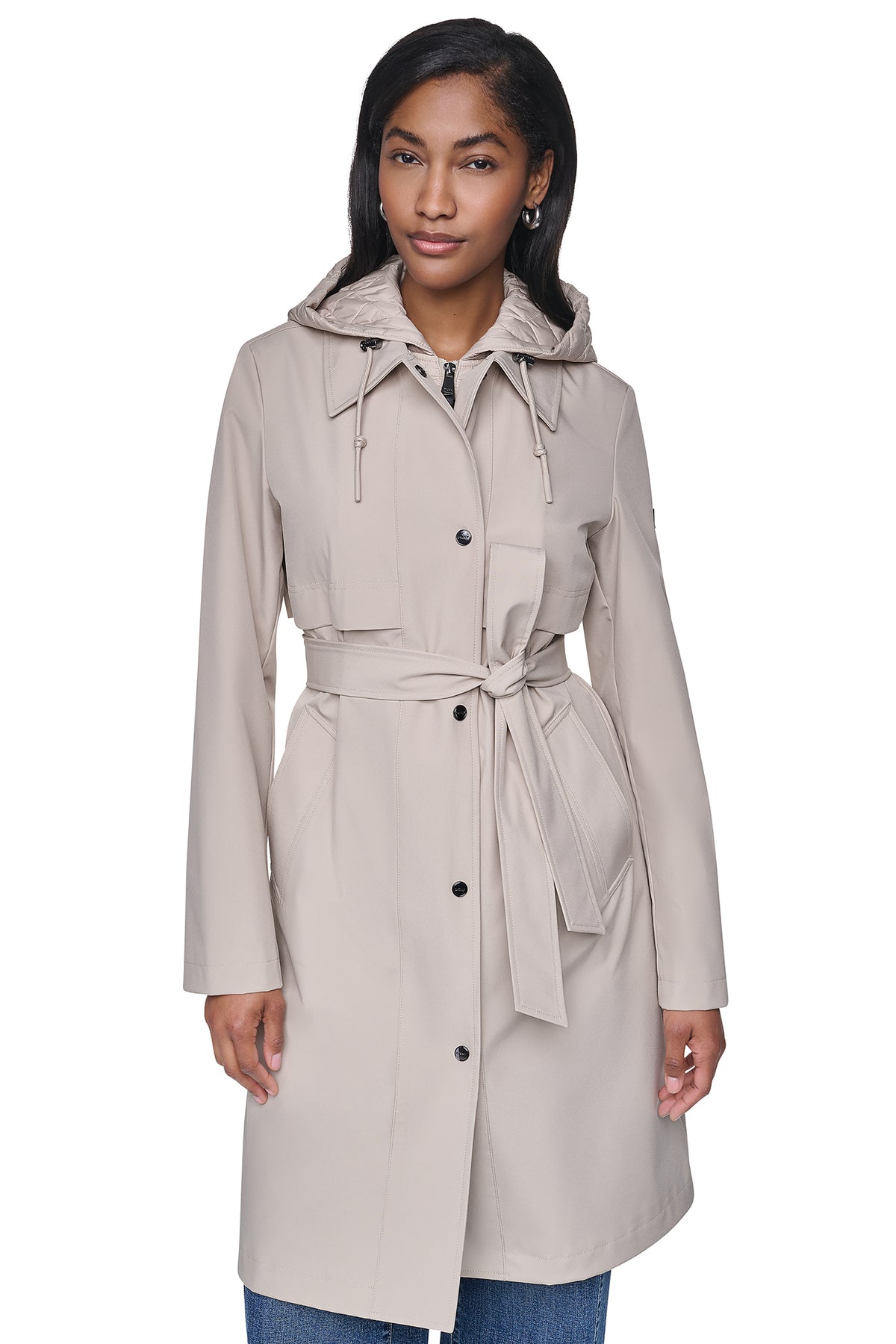 SOFTSHELL TRENCH WITH BIB VIEW 1
