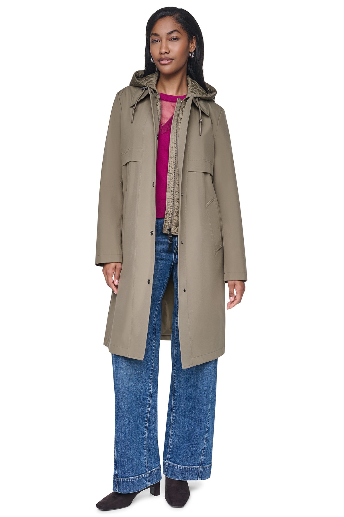 SOFTSHELL TRENCH WITH BIB VIEW 2