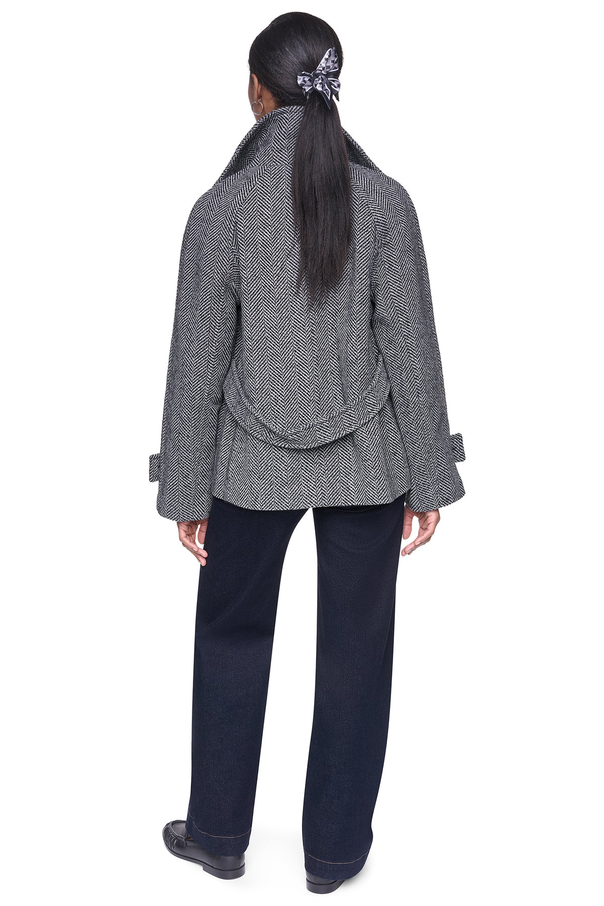 FAUX WOOL PEACOAT VIEW 2