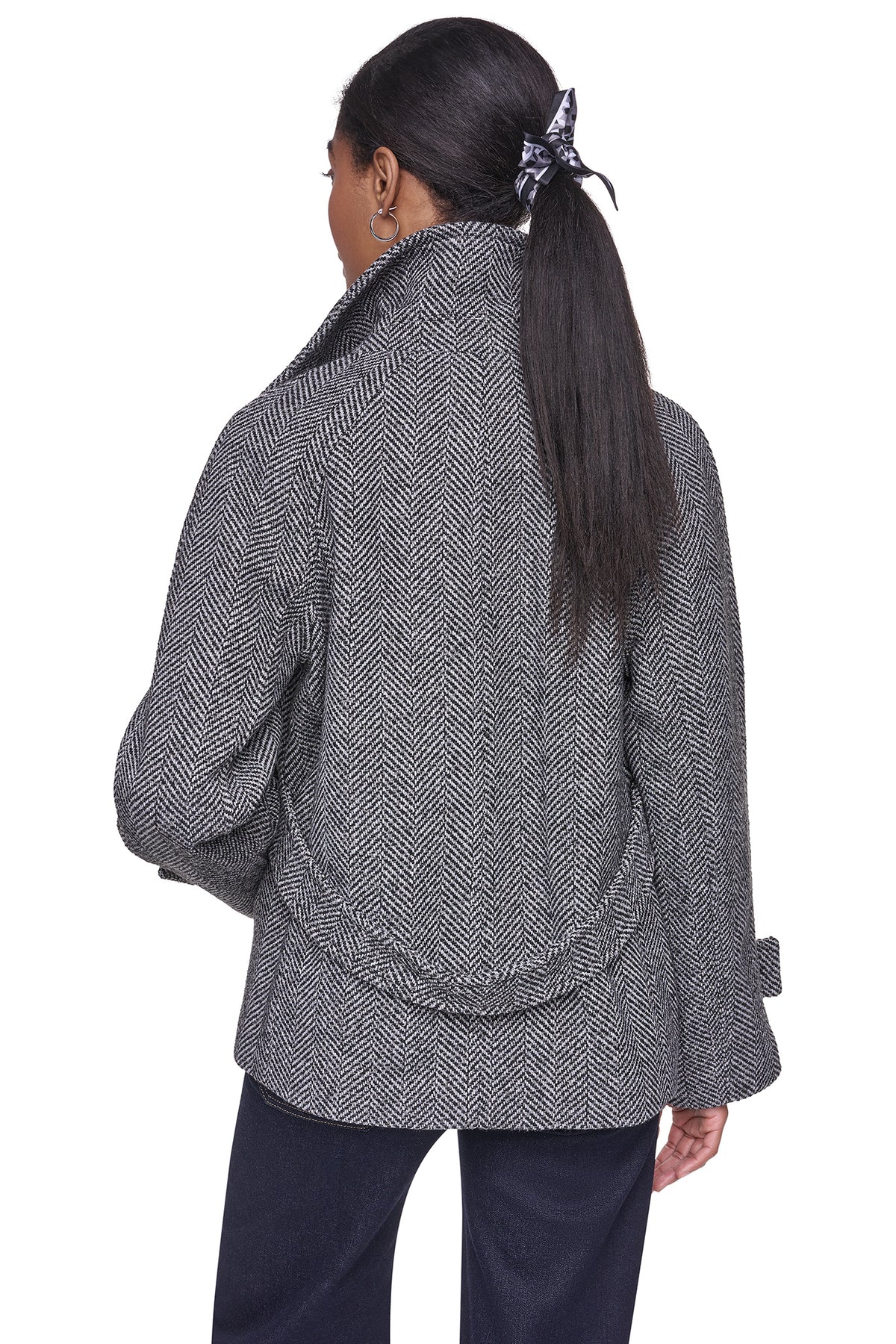 FAUX WOOL PEACOAT VIEW 2