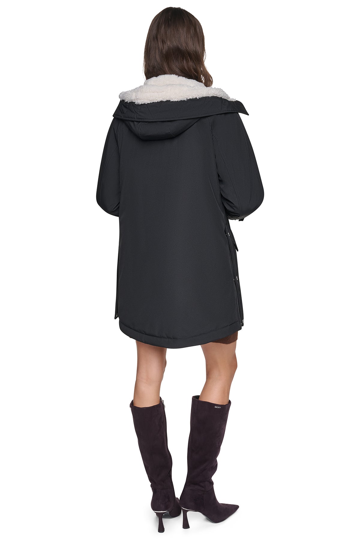 FLEXTECH SOFTSHELL JACKET WITH SHERPA HOOD VIEW 2