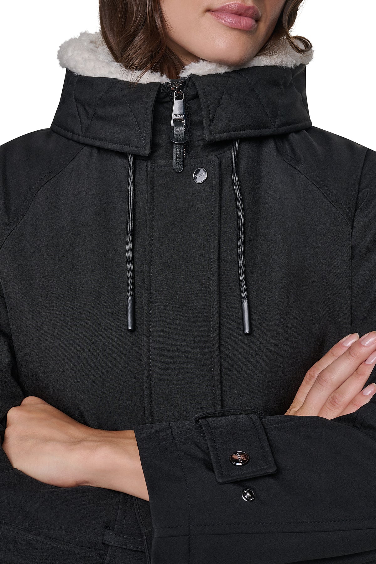 FLEXTECH SOFTSHELL JACKET WITH SHERPA HOOD VIEW 2