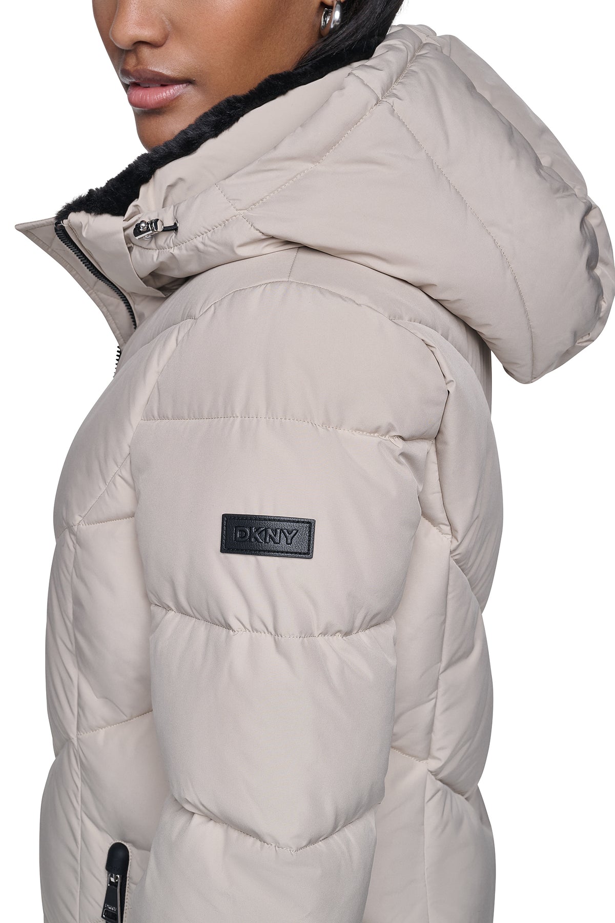 MAXI CHEVRON PUFFER VIEW 2