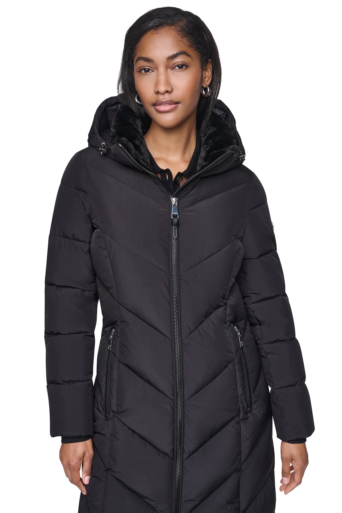 MAXI CHEVRON PUFFER VIEW 2