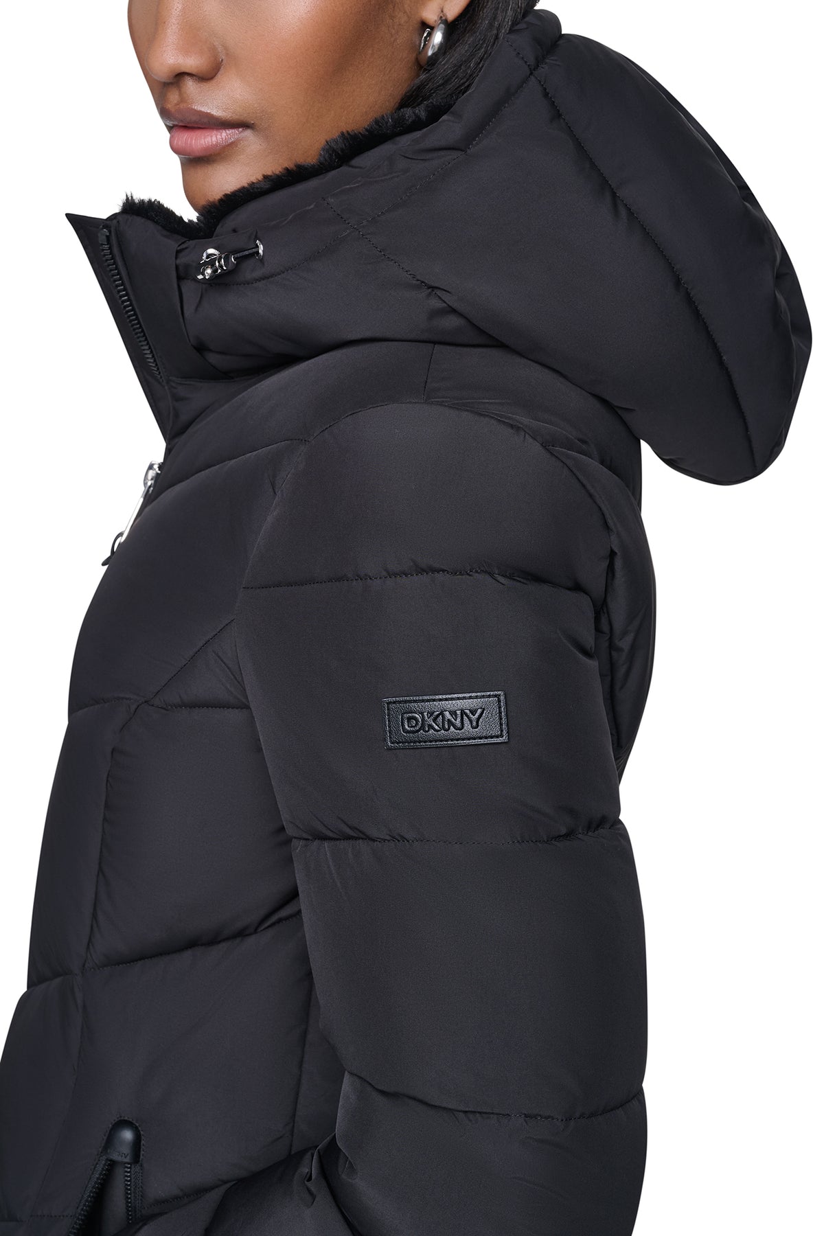 MAXI CHEVRON PUFFER VIEW 2