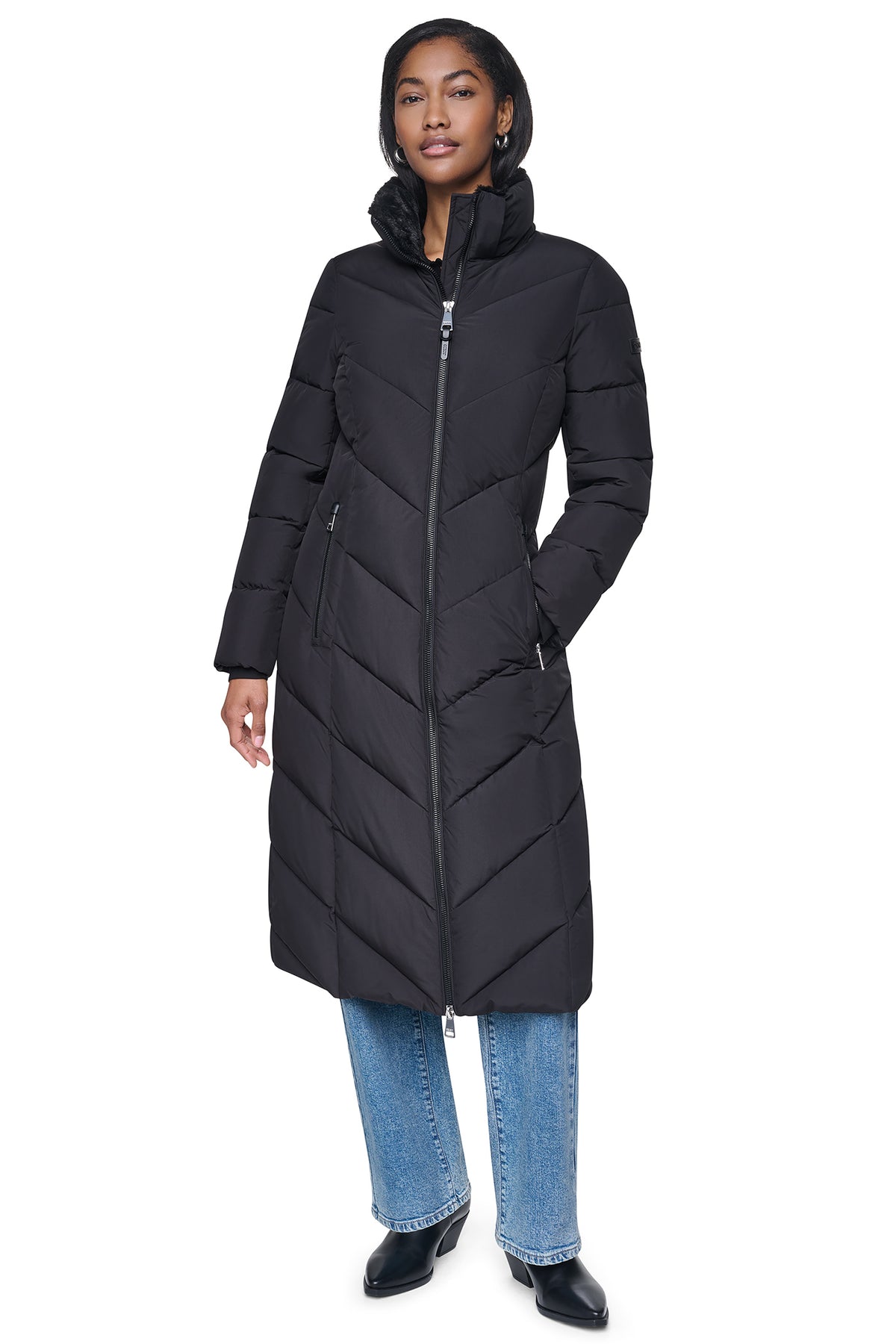 MAXI CHEVRON PUFFER VIEW 2
