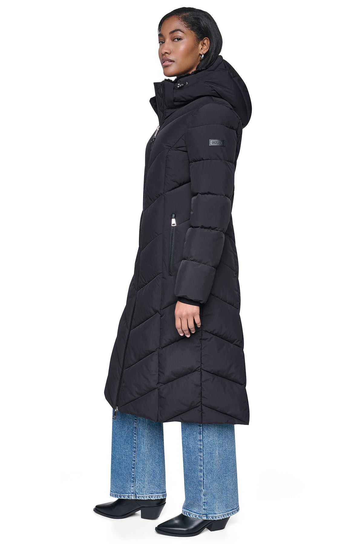 MAXI CHEVRON PUFFER VIEW 2