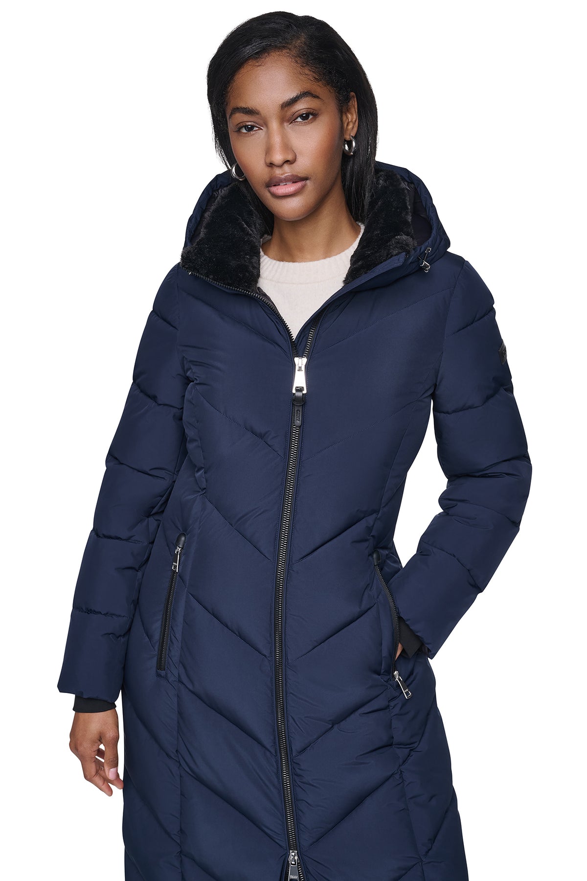 MAXI CHEVRON PUFFER VIEW 2