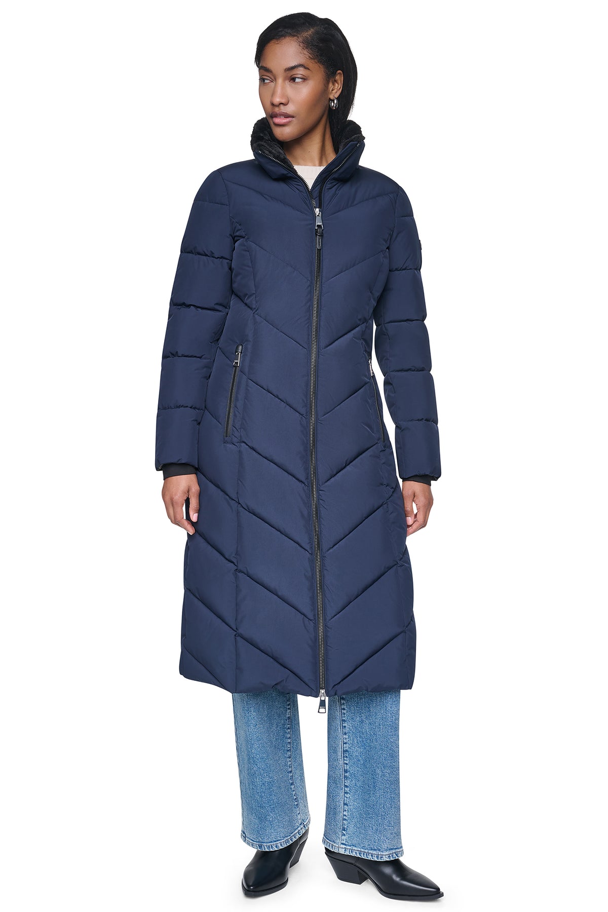 MAXI CHEVRON PUFFER VIEW 2