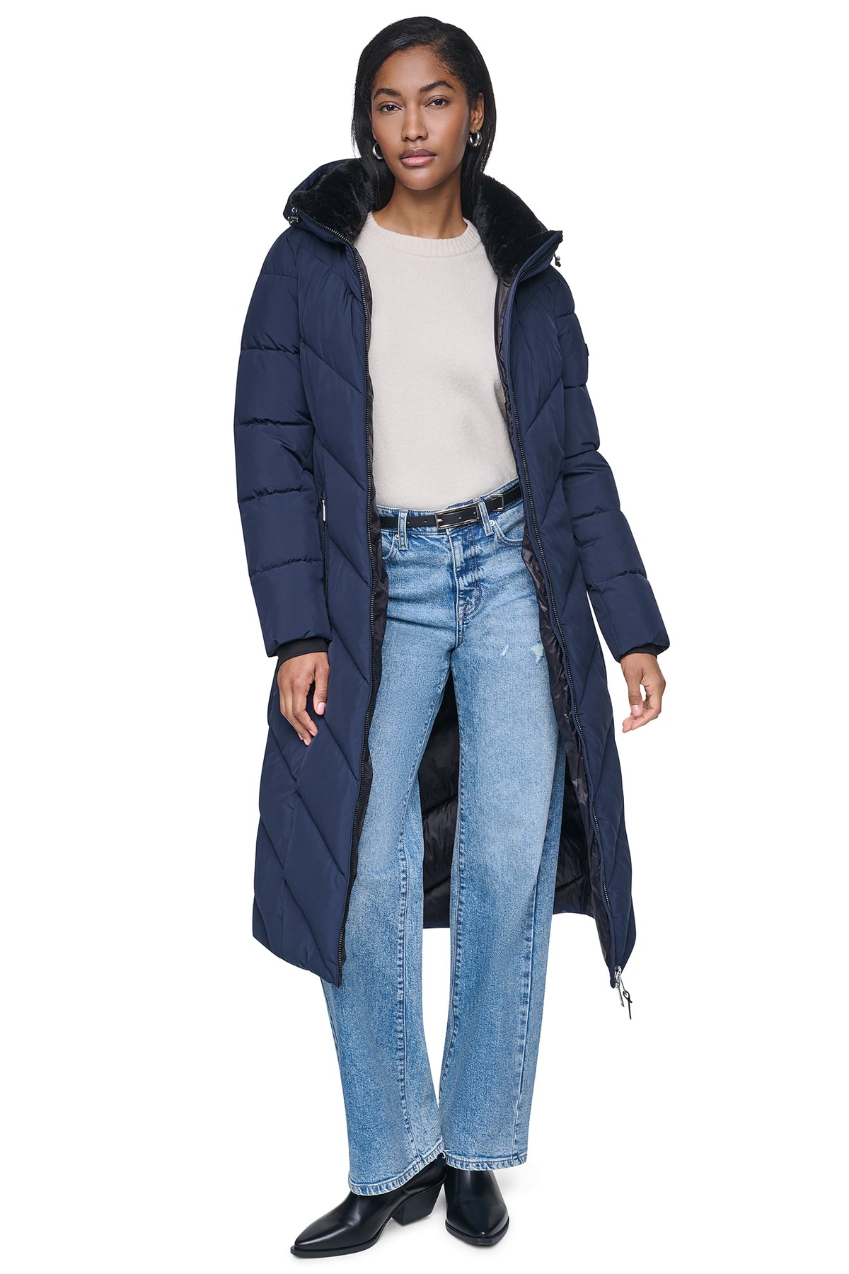 MAXI CHEVRON PUFFER VIEW 2