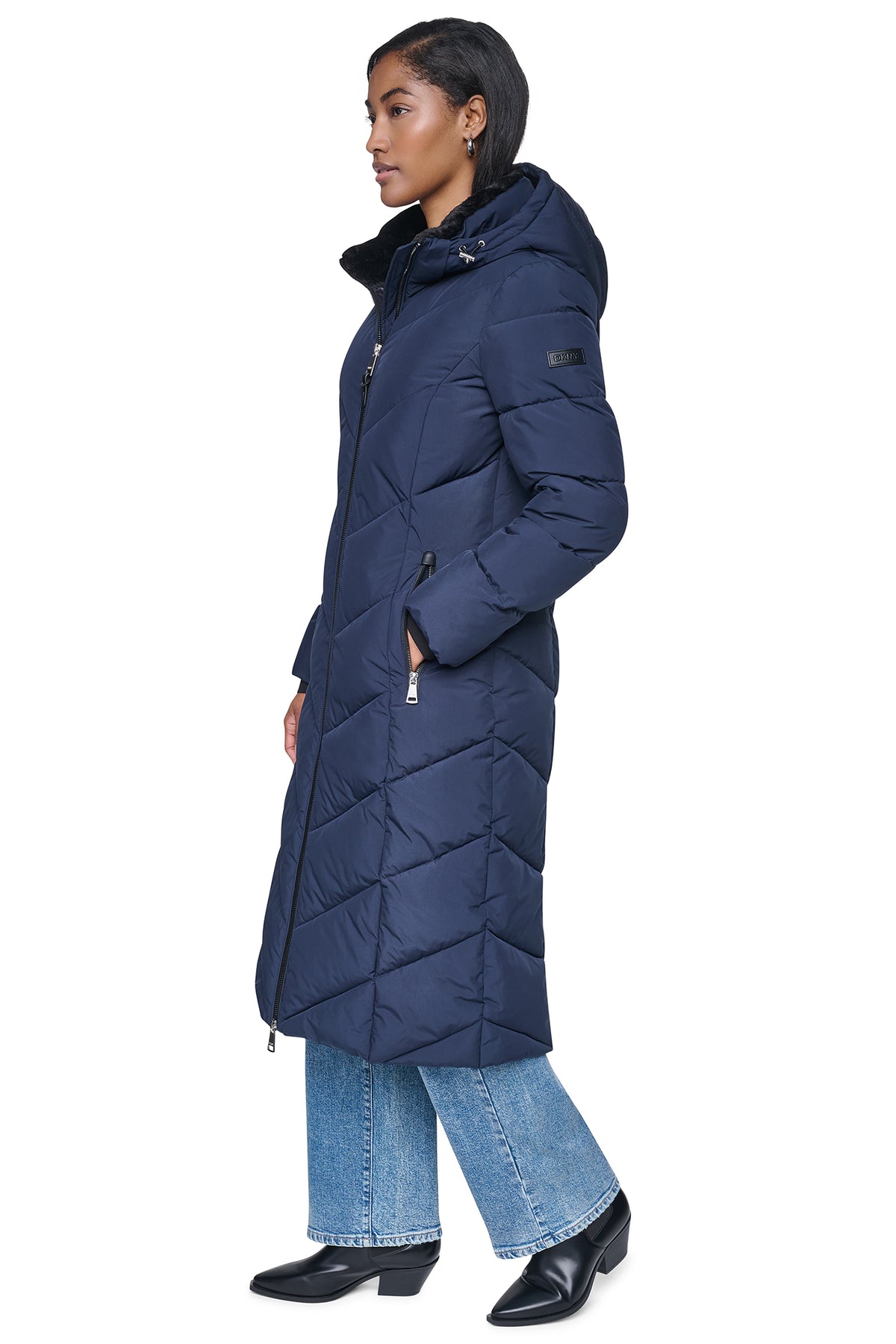 MAXI CHEVRON PUFFER VIEW 2