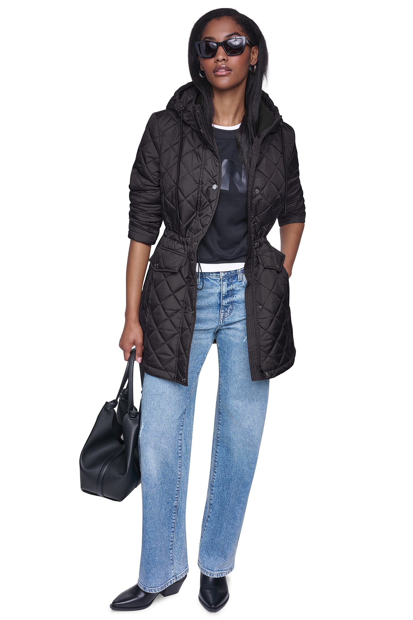 QUILTED ANORAK VIEW 11