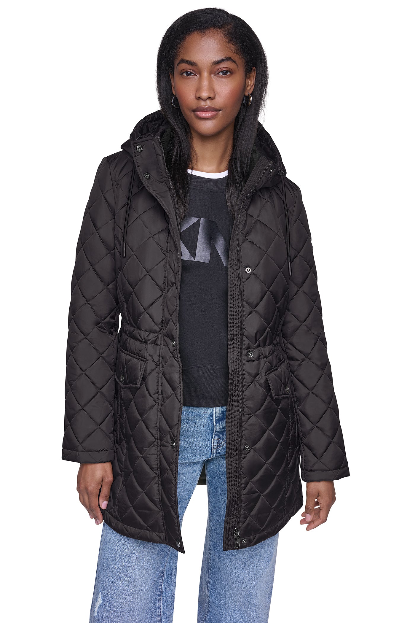 QUILTED ANORAK VIEW 6