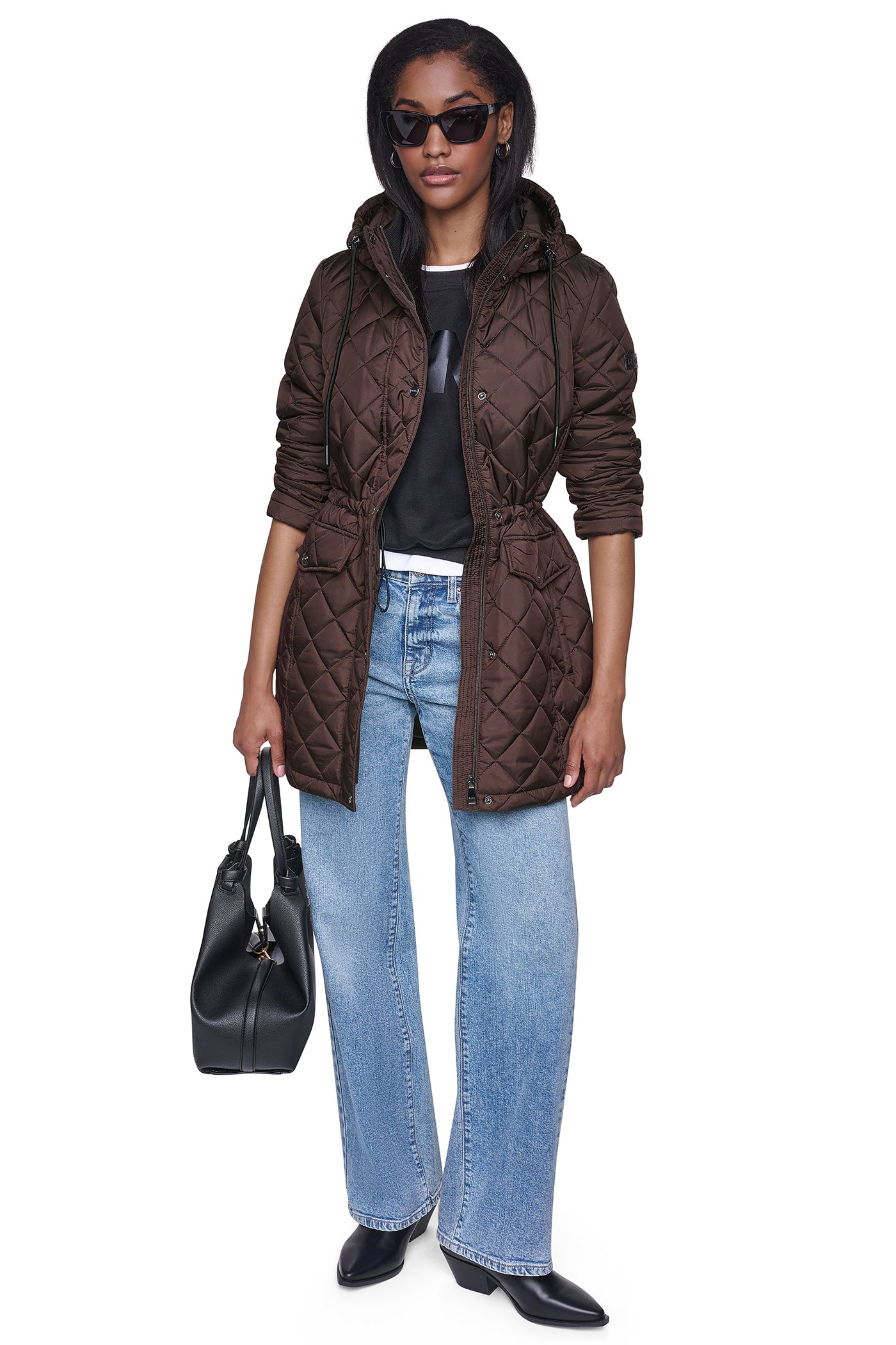 QUILTED ANORAK VIEW 1