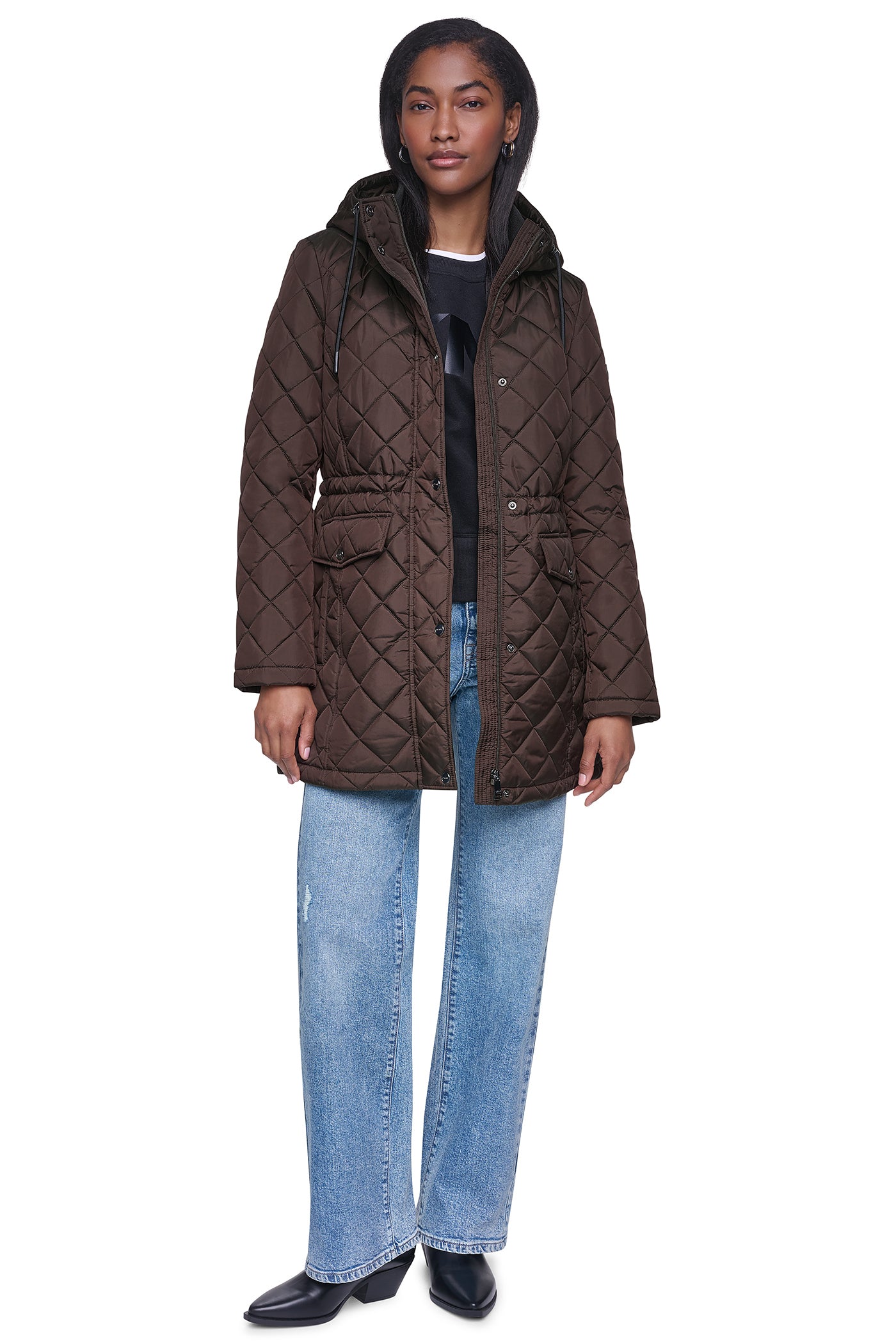 QUILTED ANORAK VIEW 9