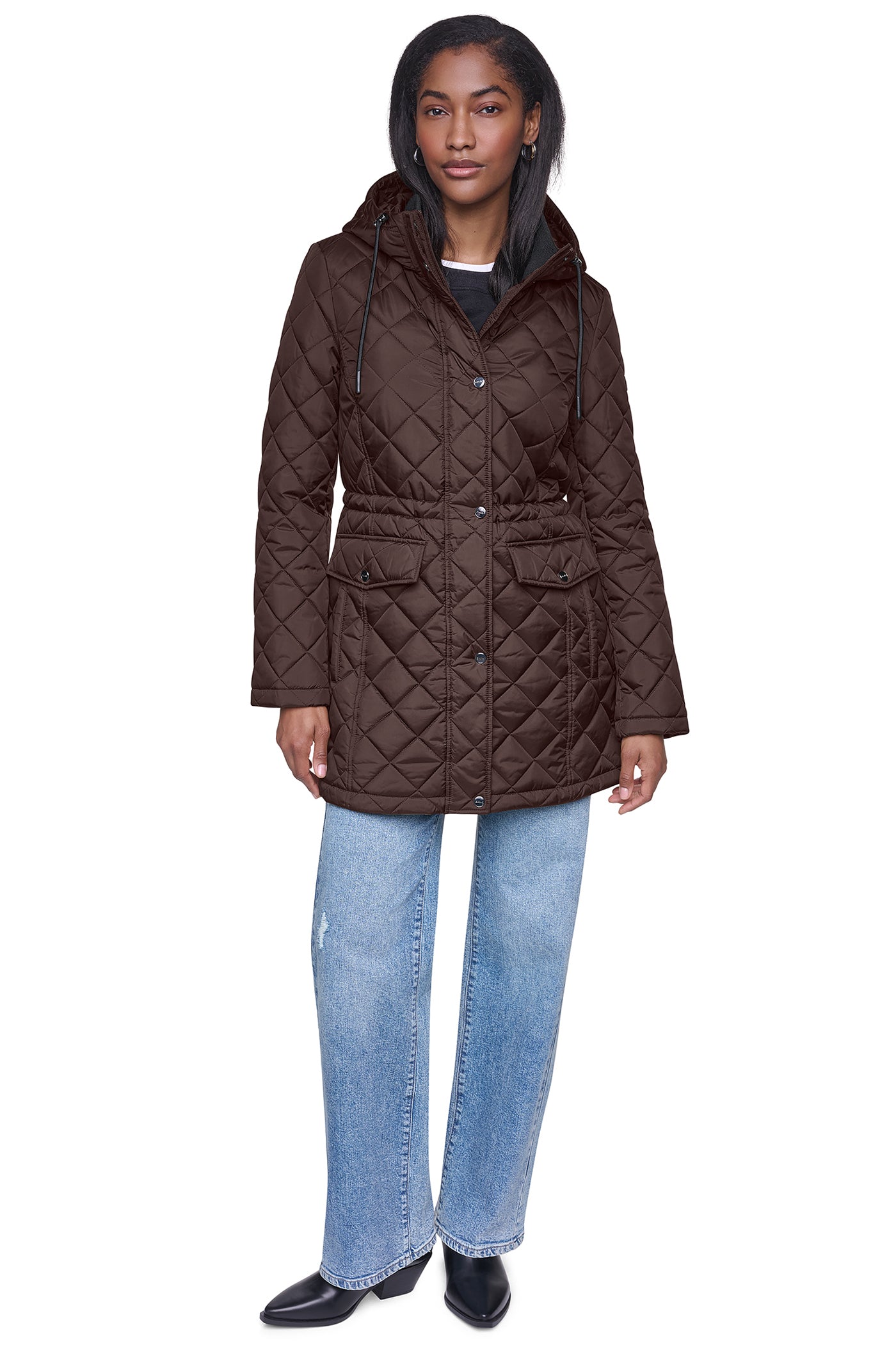 QUILTED ANORAK VIEW 6